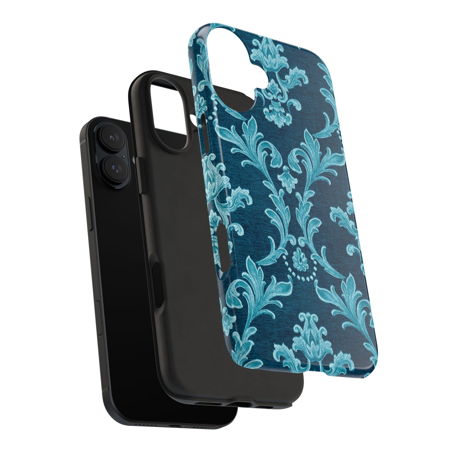 Elegant Floral Tough Phone Cases, Stylish Tech Accessories, Durable Protection, Unique Gift Idea, Trendy Phone Cover