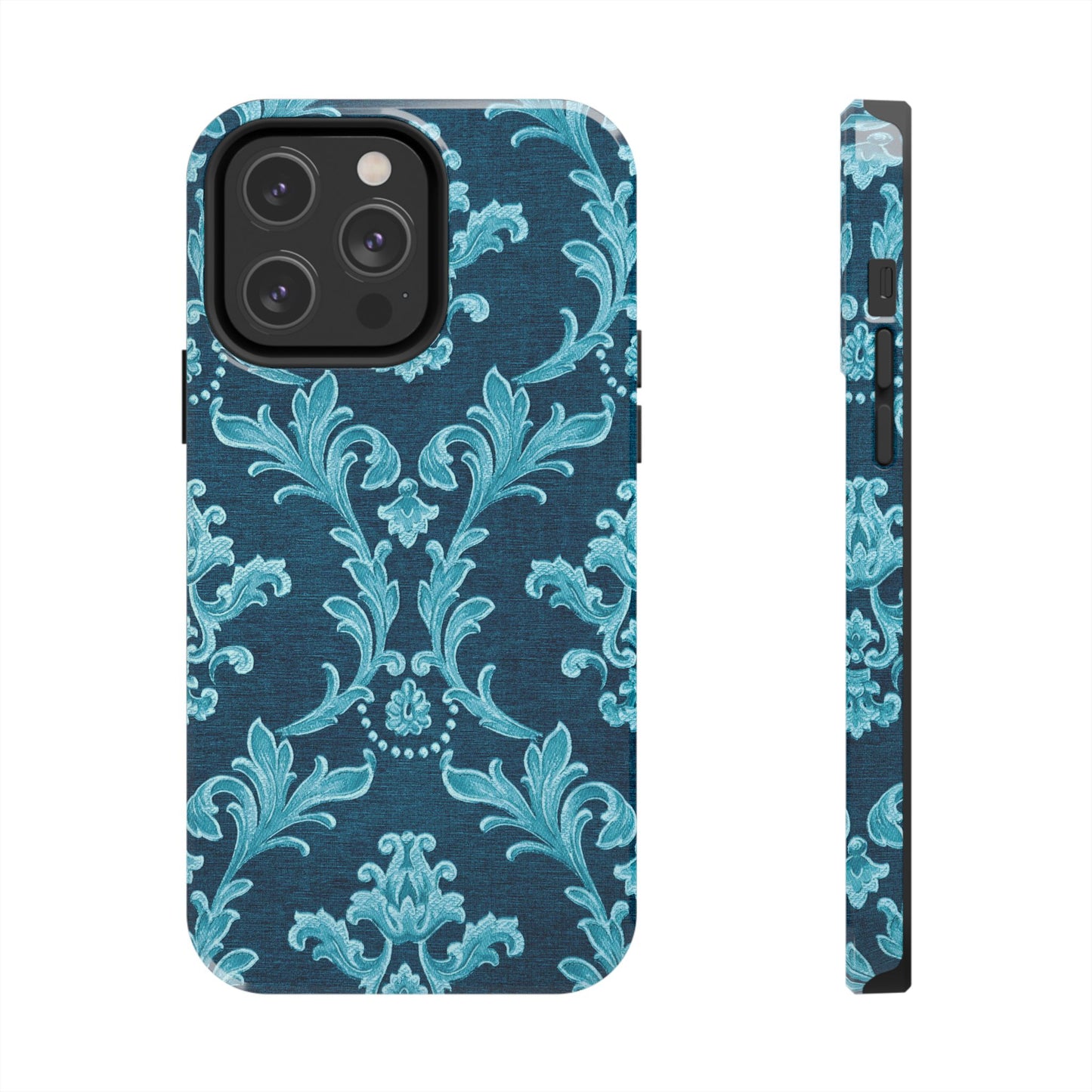 Elegant Floral Tough Phone Cases, Stylish Tech Accessories, Durable Protection, Unique Gift Idea, Trendy Phone Cover