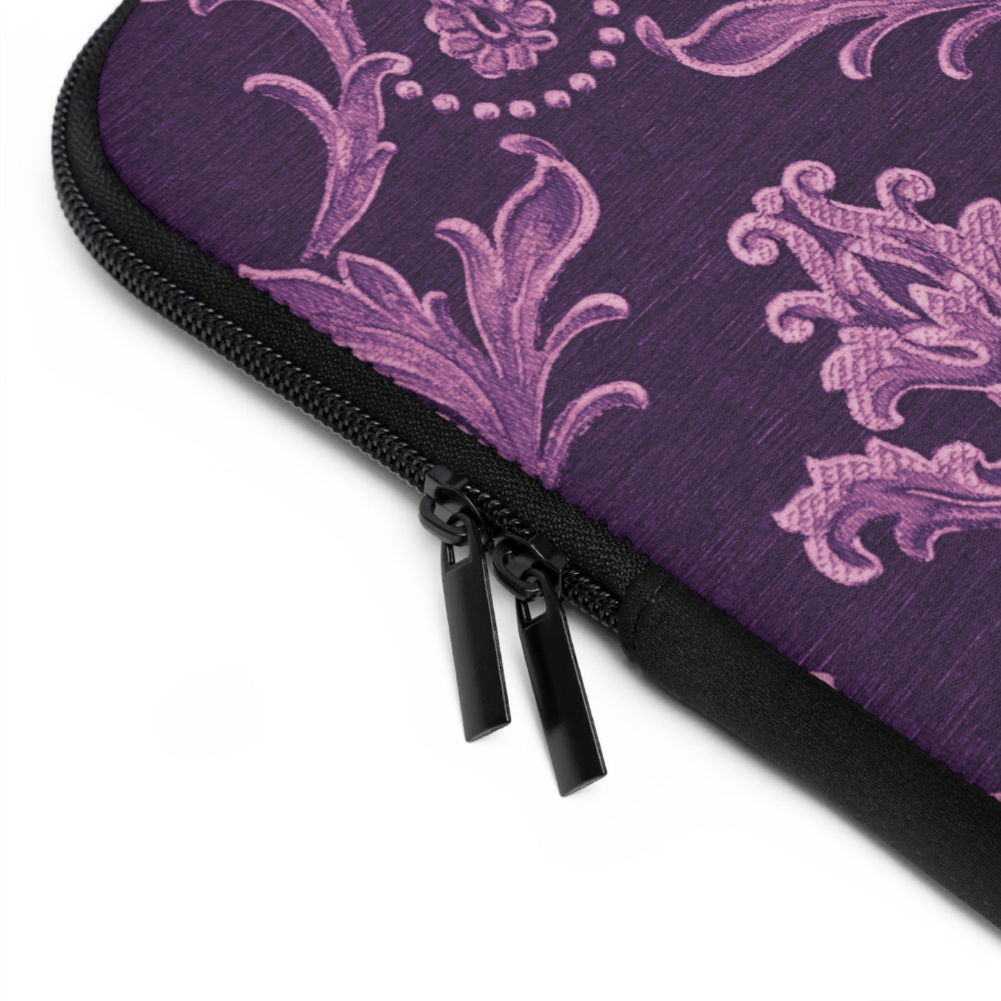 Elegant Floral Laptop Sleeve, Computer Case, Tech Accessory, Stylish Protector, Gift for Students, Birthday, Graduation