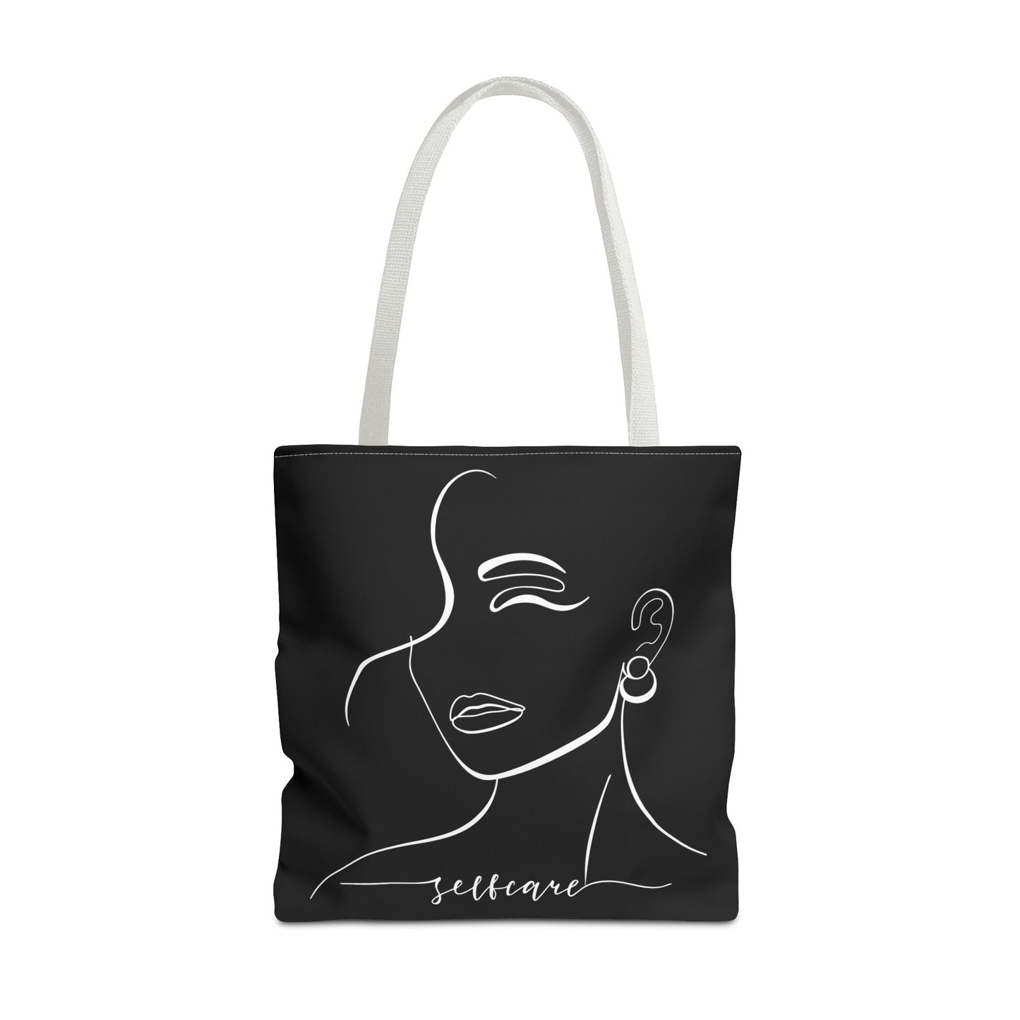 Stylish Self-Care Tote Bag, Minimalist Fashion Accessory, Gift for Her, Everyday Use, Self-Love Inspirational Bag