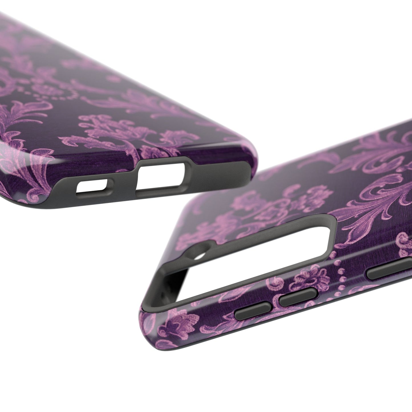 Elegant Floral Tough Phone Cases - Stylish Protection for Everyday Use, Ideal Gift for Tech Lovers, Birthday, Holiday, and Special Occasions