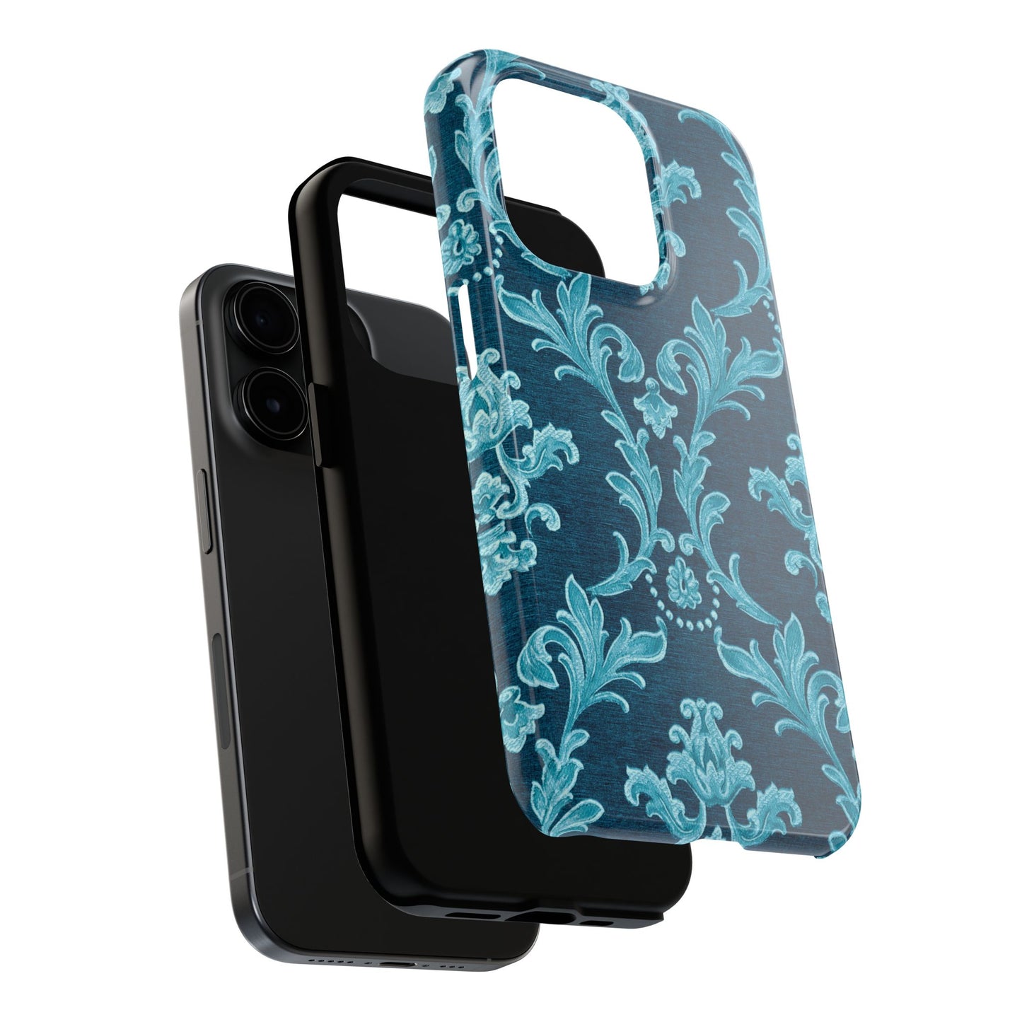 Elegant Floral Tough Phone Cases, Stylish Tech Accessories, Durable Protection, Unique Gift Idea, Trendy Phone Cover