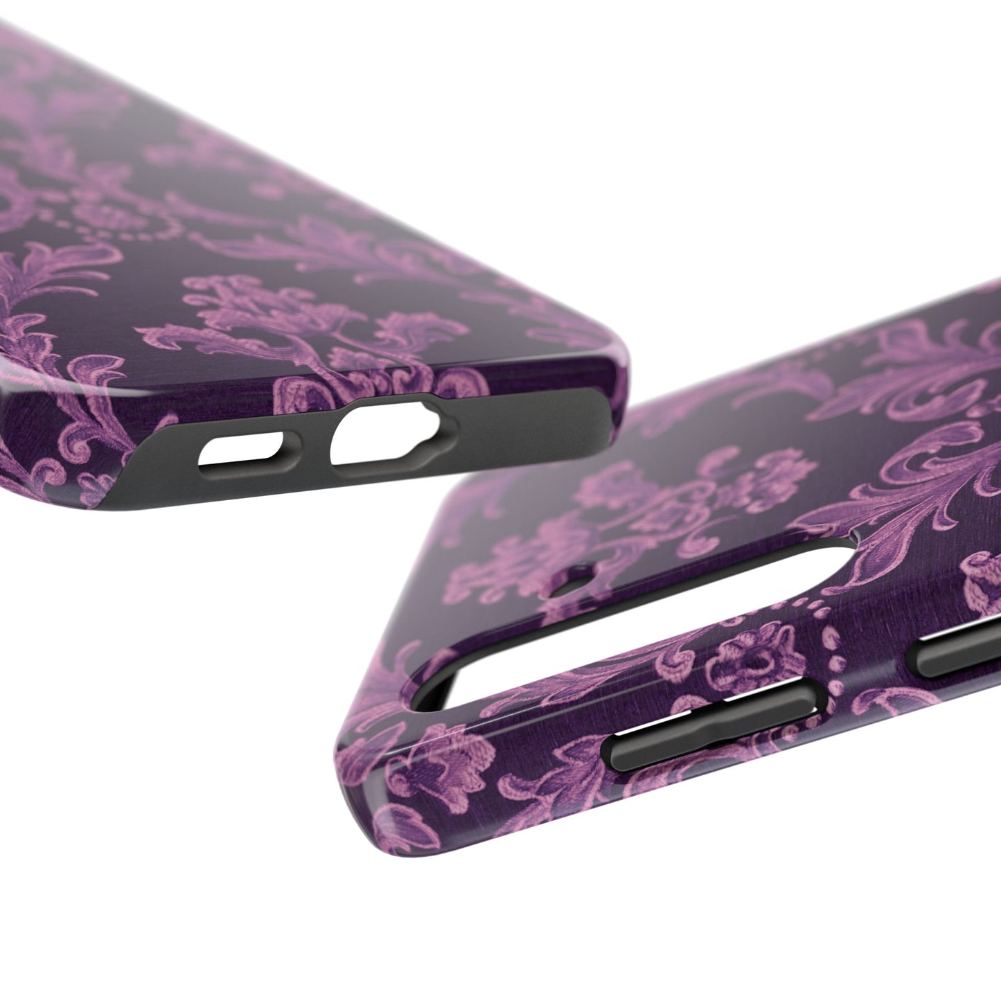 Elegant Floral Tough Phone Cases - Stylish Protection for Everyday Use, Ideal Gift for Tech Lovers, Birthday, Holiday, and Special Occasions