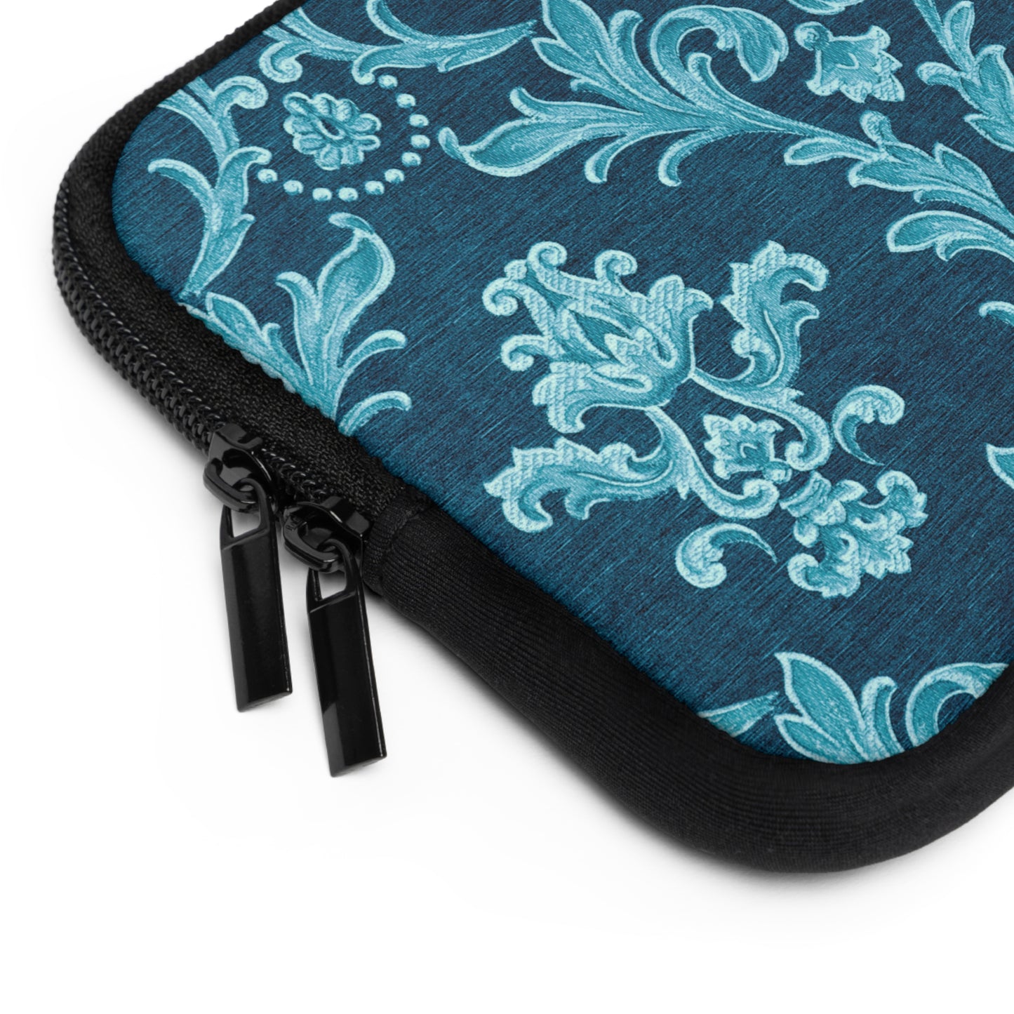 Elegant Laptop Sleeve with Floral Design, Computer Case, Tech Accessory, Gift for Students, Stylish Work Companion