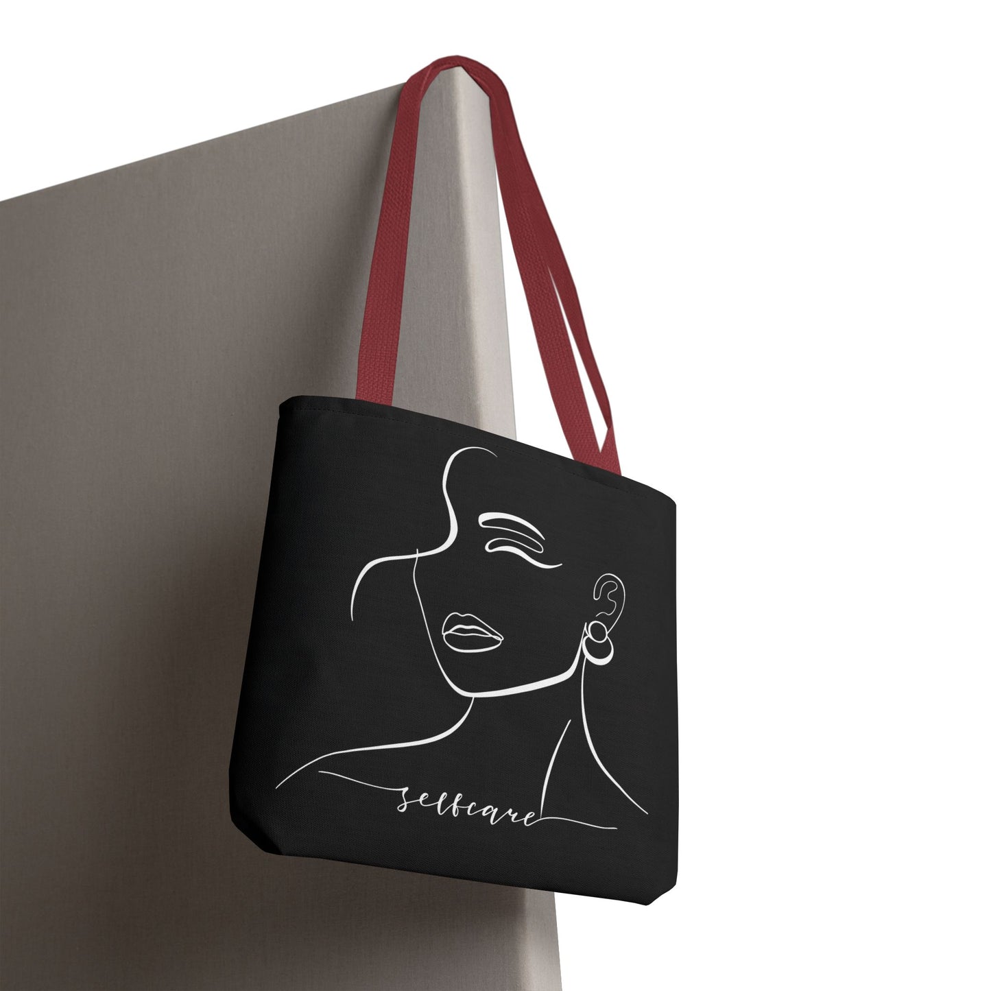 Stylish Self-Care Tote Bag, Minimalist Fashion Accessory, Gift for Her, Everyday Use, Self-Love Inspirational Bag