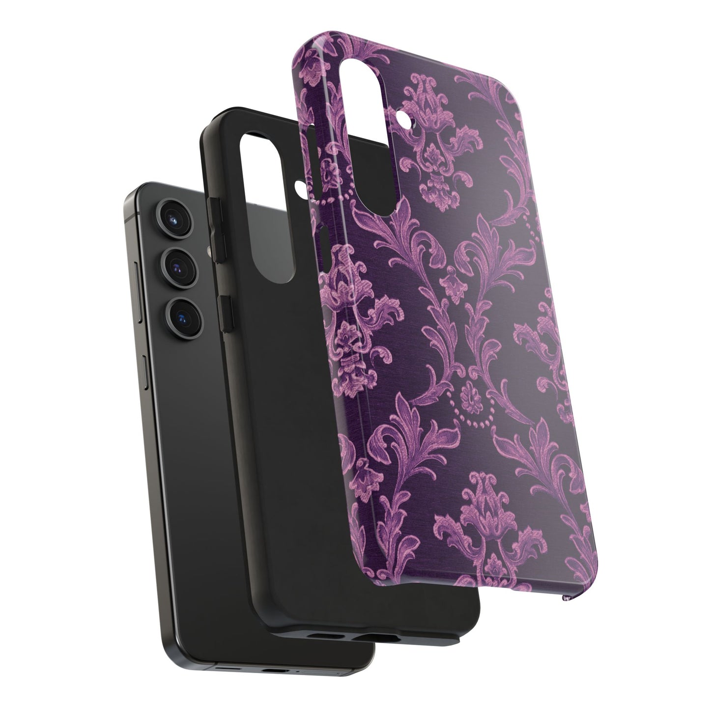 Elegant Floral Tough Phone Cases - Stylish Protection for Everyday Use, Ideal Gift for Tech Lovers, Birthday, Holiday, and Special Occasions