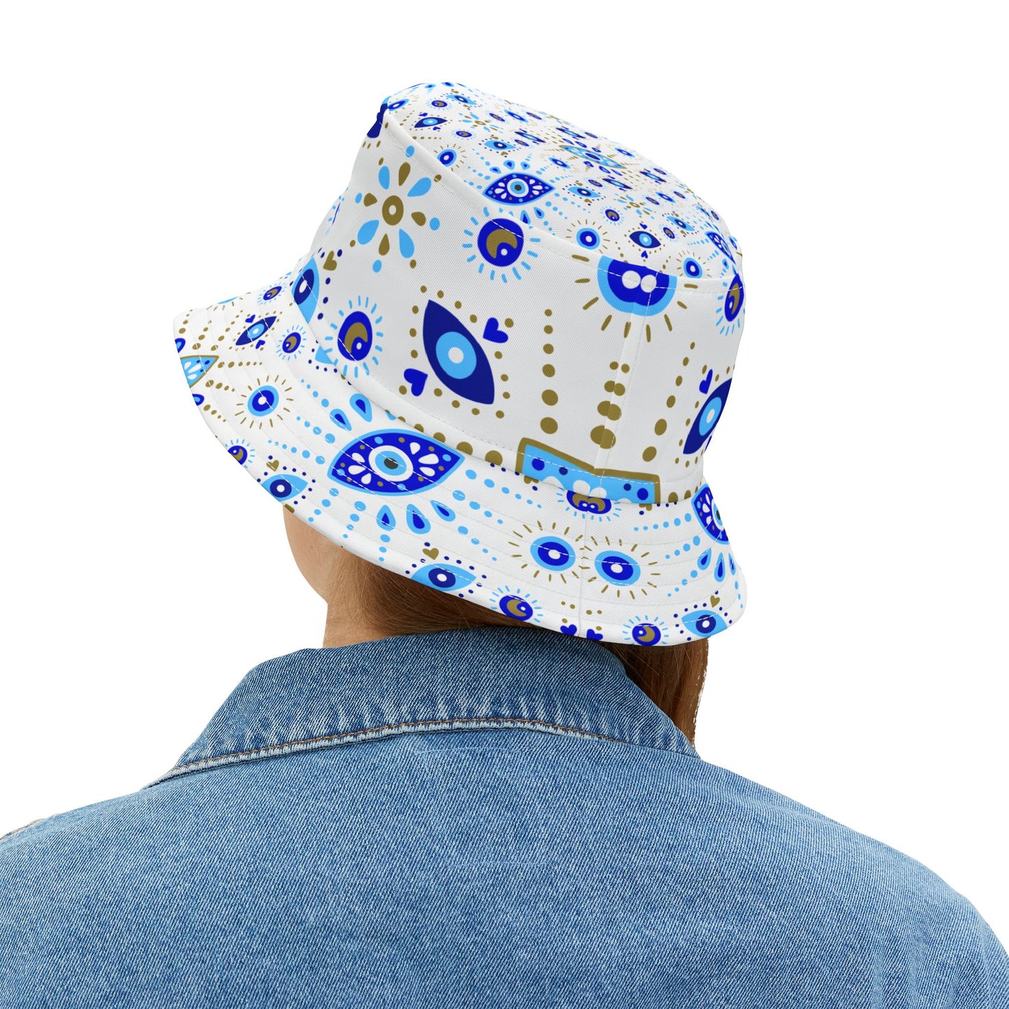 Bohemian Pattern Bucket Hat - Trendy Sun Hat, Festival Wear, Beach Accessory, Summer Fashion, Gift for Her