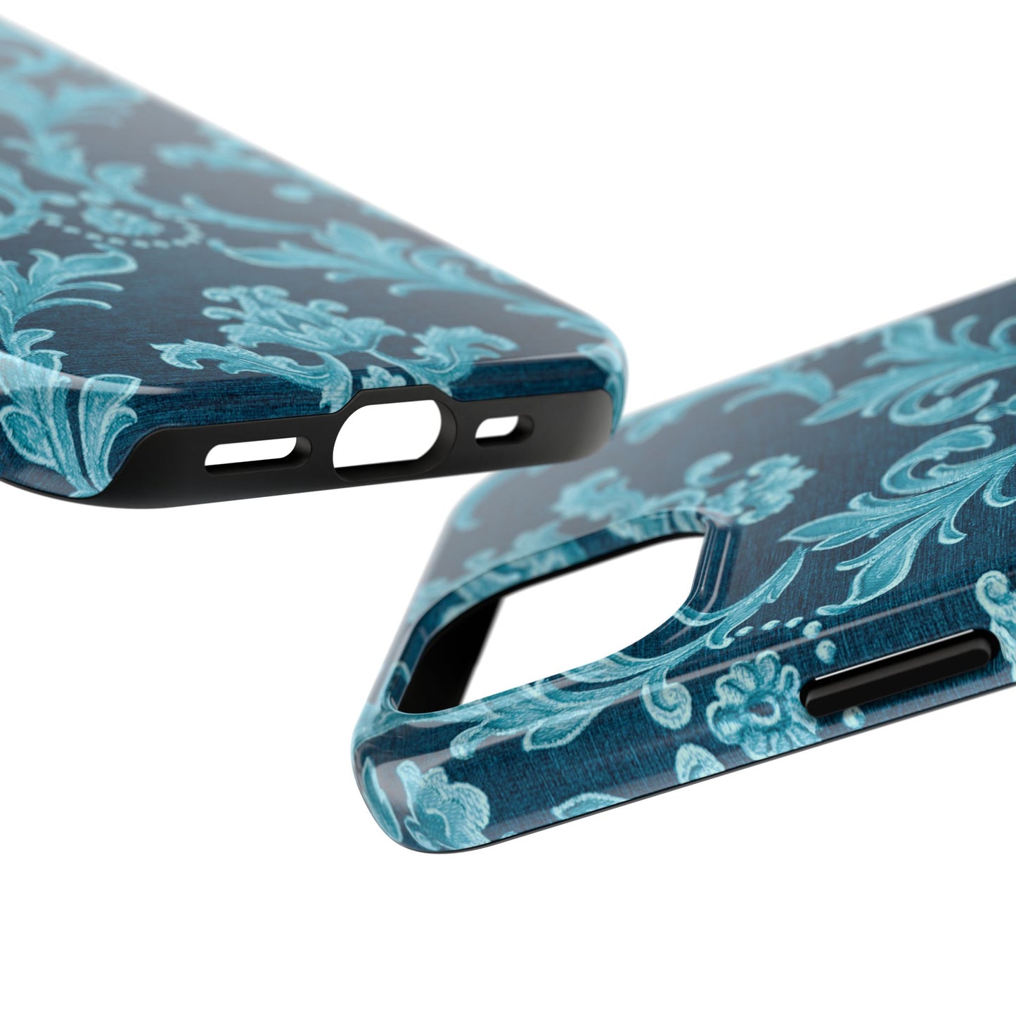 Elegant Floral Tough Phone Cases, Stylish Tech Accessories, Durable Protection, Unique Gift Idea, Trendy Phone Cover