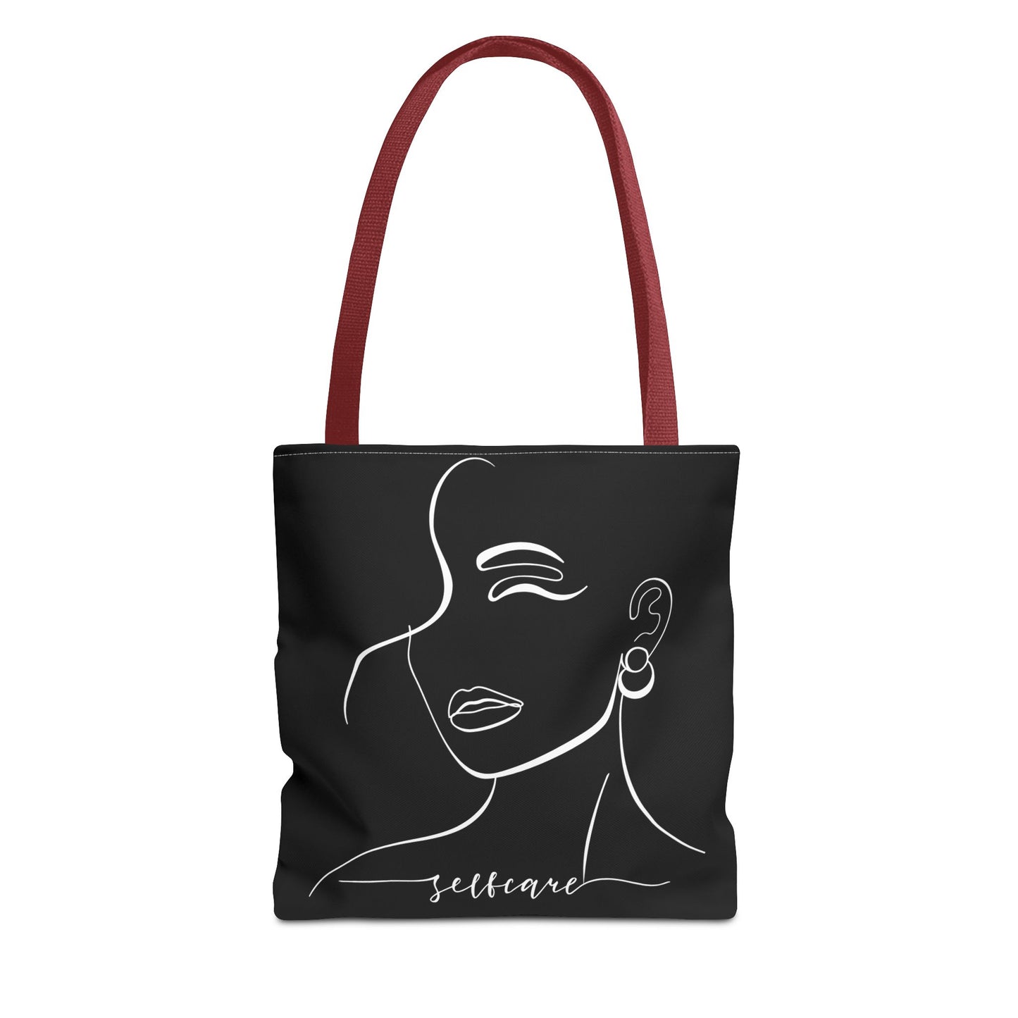 Stylish Self-Care Tote Bag, Minimalist Fashion Accessory, Gift for Her, Everyday Use, Self-Love Inspirational Bag