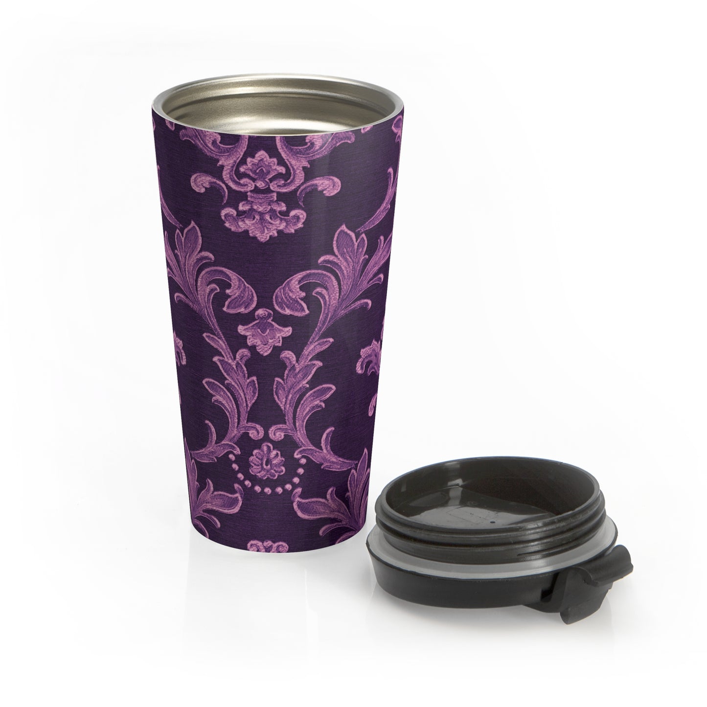 Elegant Floral Stainless Steel Travel Mug | Coffee Lover Gift, Personalized Tumbler, Home and Office Decor, Stylish Drinkware, Travel [...]