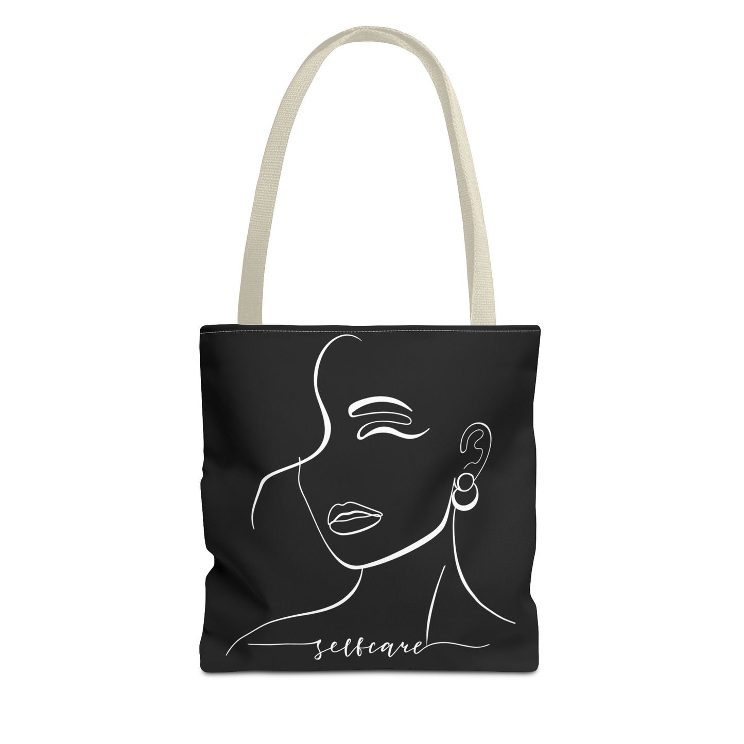 Stylish Self-Care Tote Bag, Minimalist Fashion Accessory, Gift for Her, Everyday Use, Self-Love Inspirational Bag