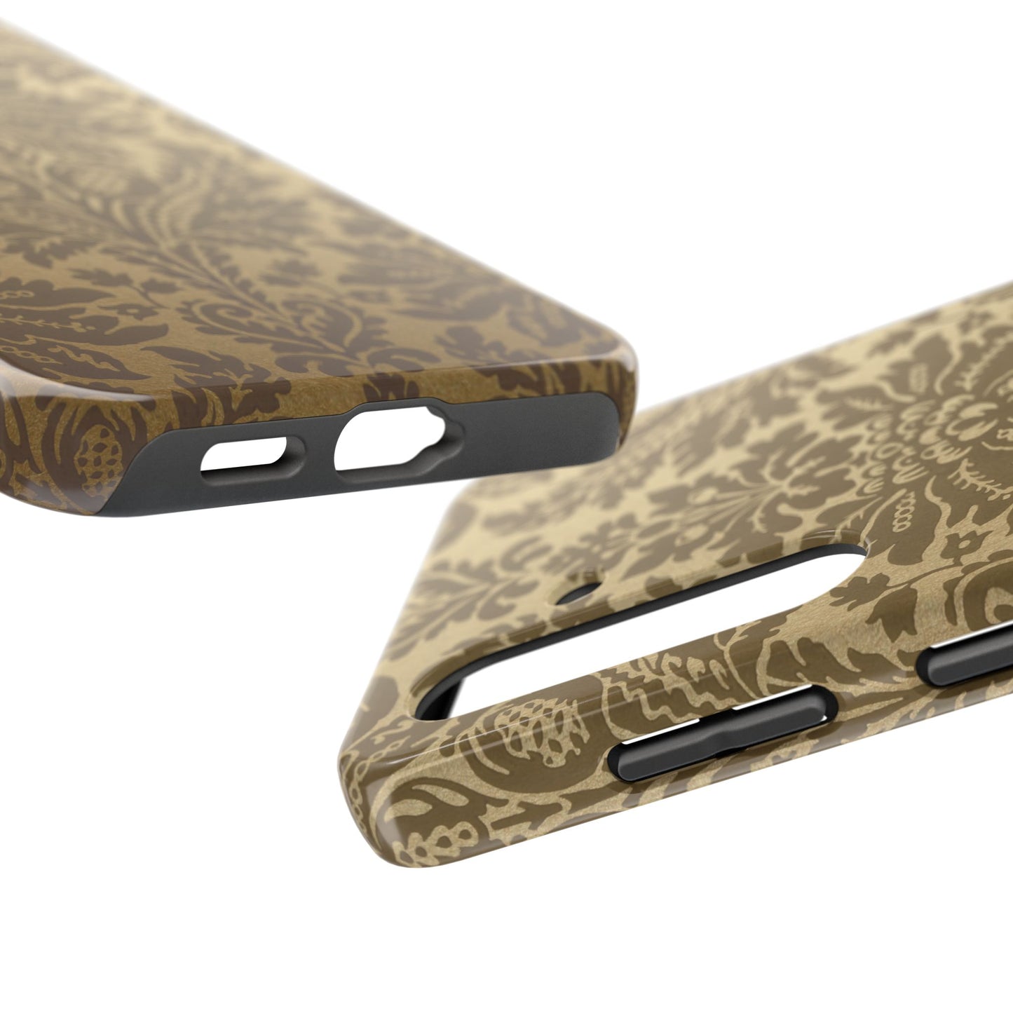 Elegant Floral Tough Phone Cases, Stylish Protective Covers, Gift for Her, Birthday, Anniversary, Luxe Design, Phone Accessories