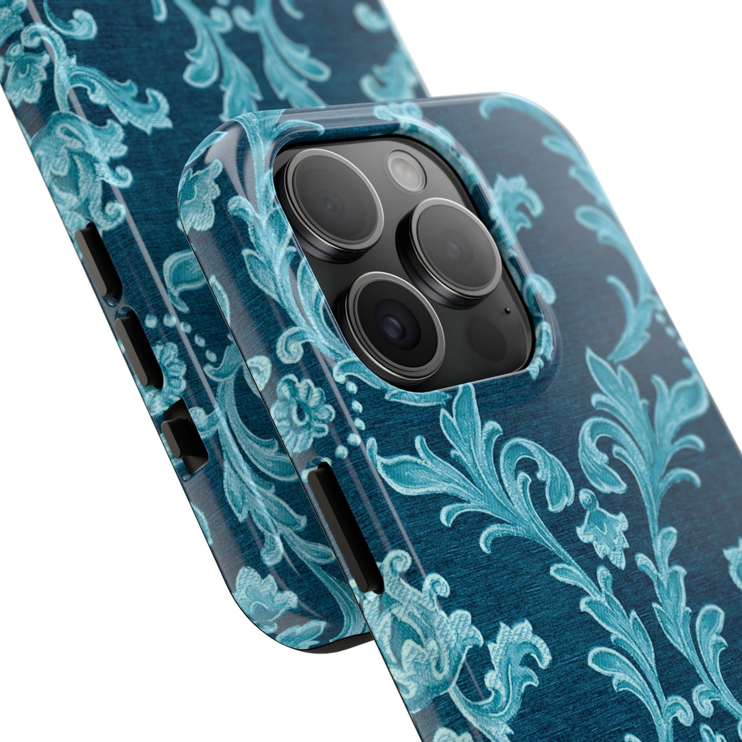 Elegant Floral Tough Phone Cases, Stylish Tech Accessories, Durable Protection, Unique Gift Idea, Trendy Phone Cover