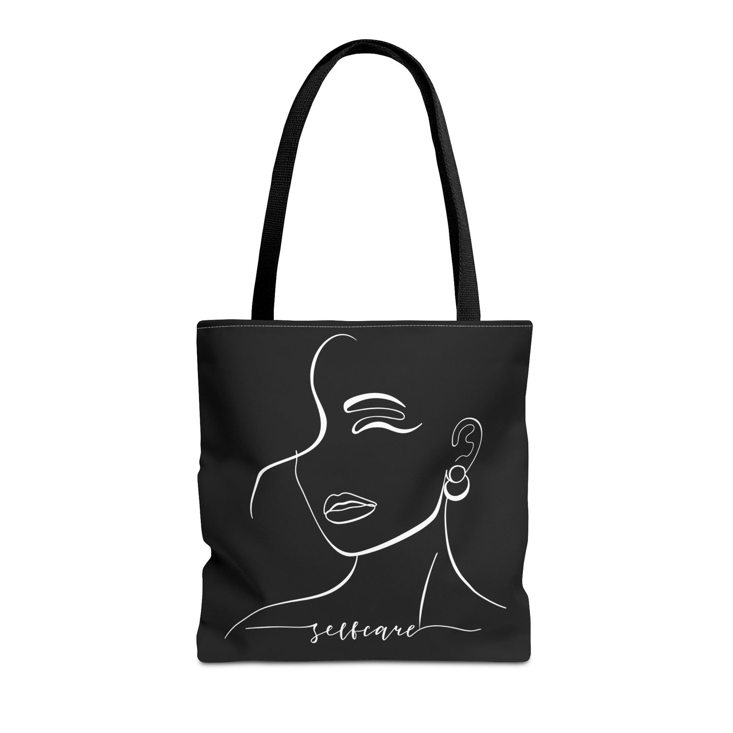 Stylish Self-Care Tote Bag, Minimalist Fashion Accessory, Gift for Her, Everyday Use, Self-Love Inspirational Bag