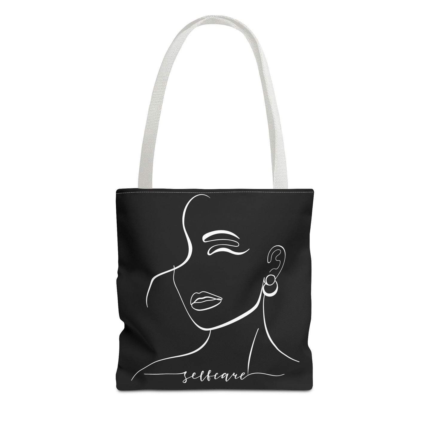 Stylish Self-Care Tote Bag, Minimalist Fashion Accessory, Gift for Her, Everyday Use, Self-Love Inspirational Bag