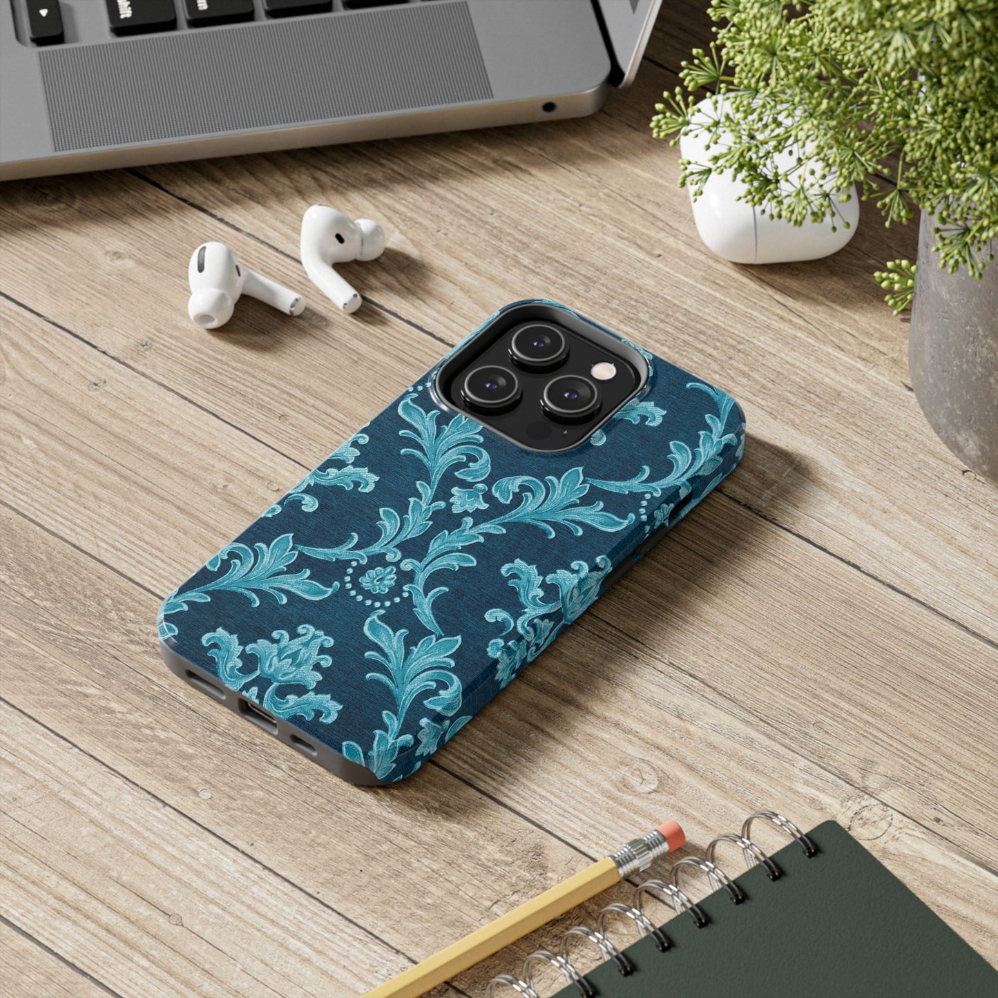 Elegant Floral Tough Phone Cases, Stylish Tech Accessories, Durable Protection, Unique Gift Idea, Trendy Phone Cover