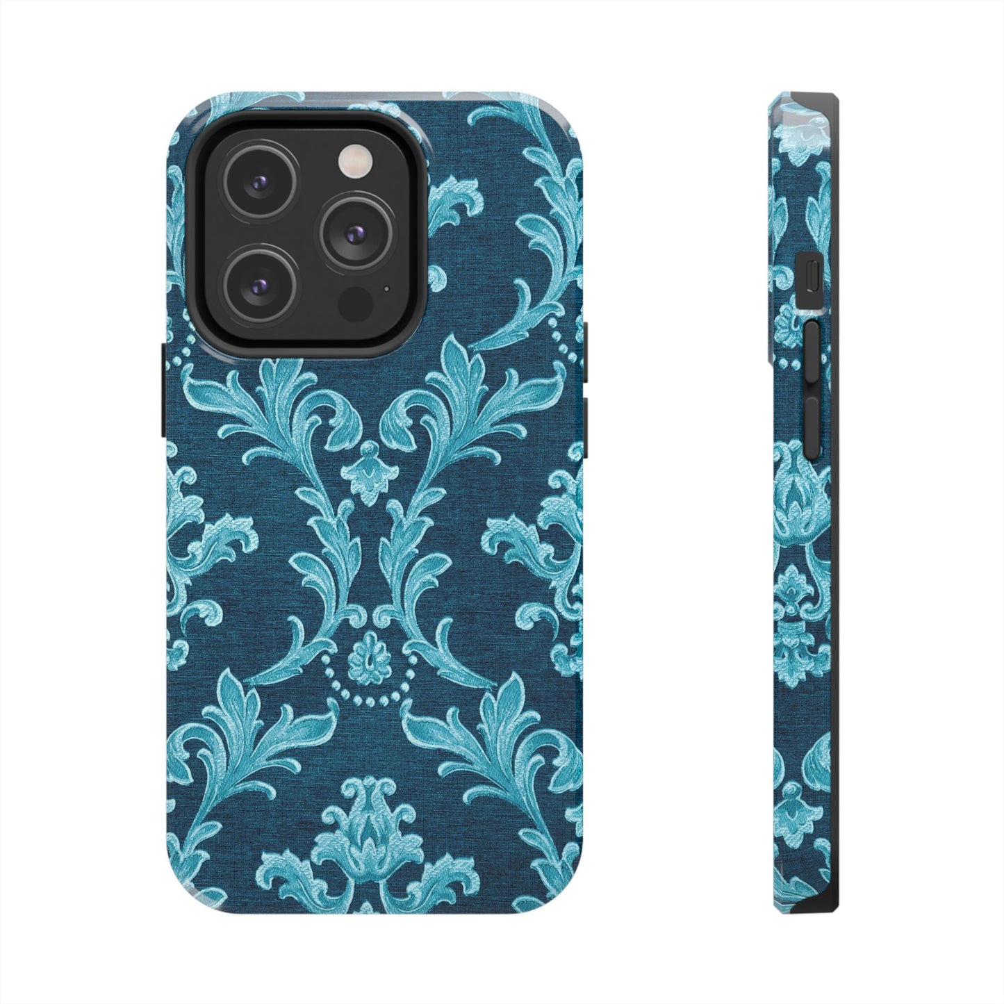 Elegant Floral Tough Phone Cases, Stylish Tech Accessories, Durable Protection, Unique Gift Idea, Trendy Phone Cover