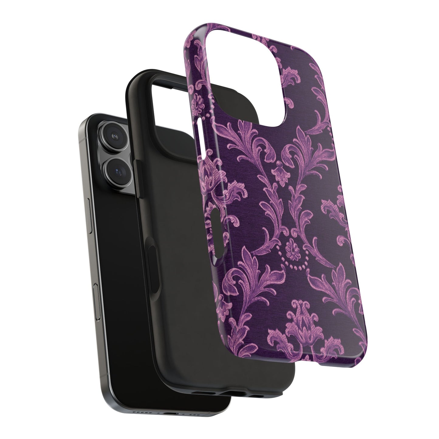 Elegant Floral Tough Phone Cases - Stylish Protection for Everyday Use, Ideal Gift for Tech Lovers, Birthday, Holiday, and Special Occasions