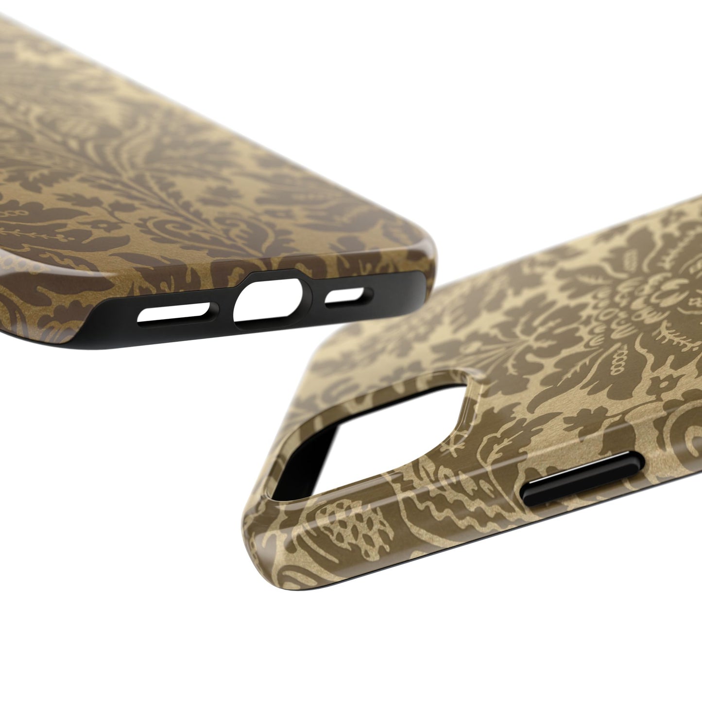 Elegant Floral Tough Phone Cases, Stylish Protective Covers, Gift for Her, Birthday, Anniversary, Luxe Design, Phone Accessories