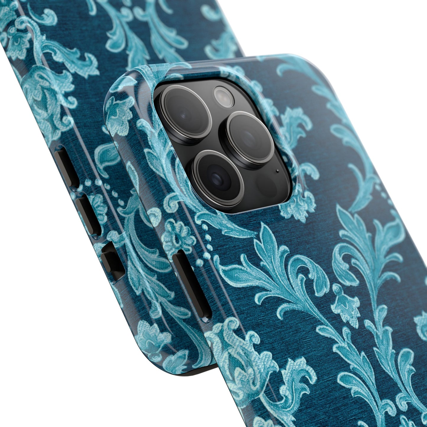 Elegant Floral Tough Phone Cases, Stylish Tech Accessories, Durable Protection, Unique Gift Idea, Trendy Phone Cover