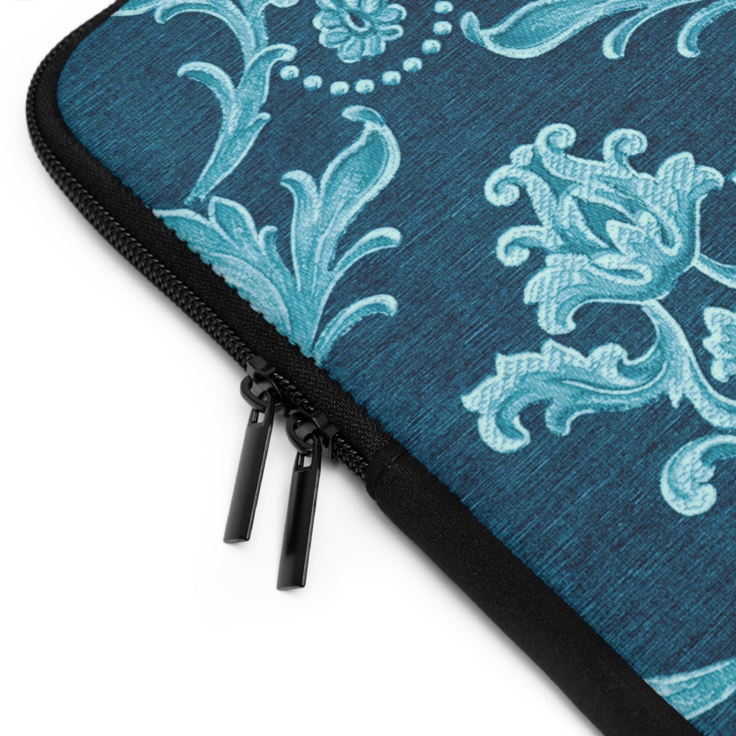 Elegant Laptop Sleeve with Floral Design, Computer Case, Tech Accessory, Gift for Students, Stylish Work Companion