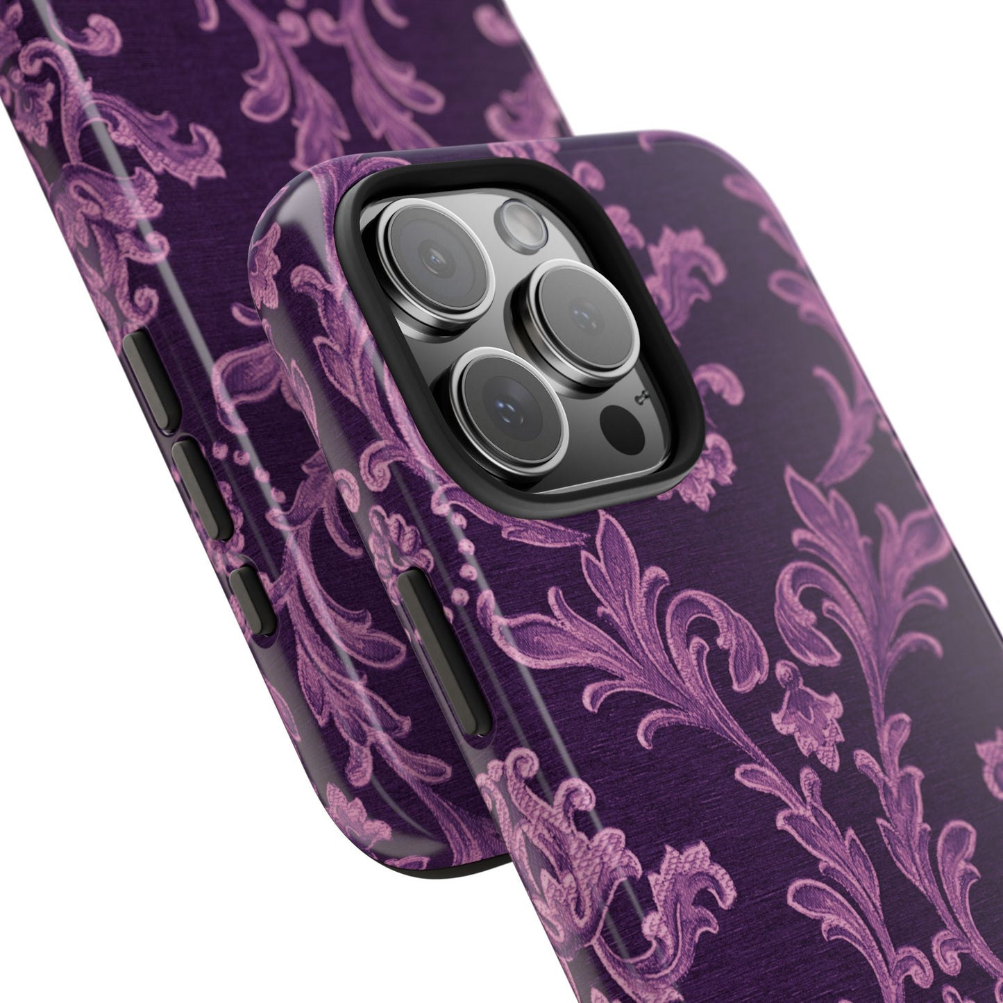 Elegant Floral Tough Phone Cases - Stylish Protection for Everyday Use, Ideal Gift for Tech Lovers, Birthday, Holiday, and Special Occasions