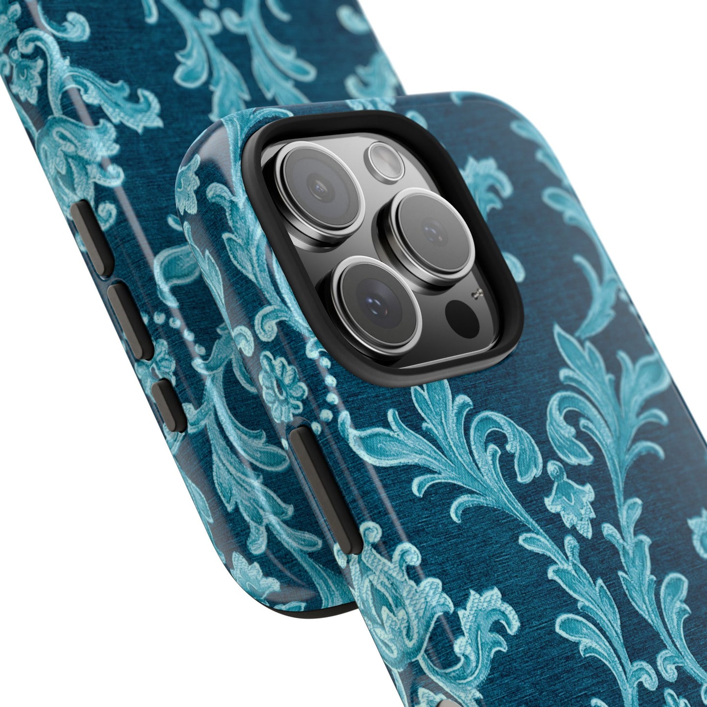 Elegant Floral Tough Phone Cases, Stylish Tech Accessories, Durable Protection, Unique Gift Idea, Trendy Phone Cover