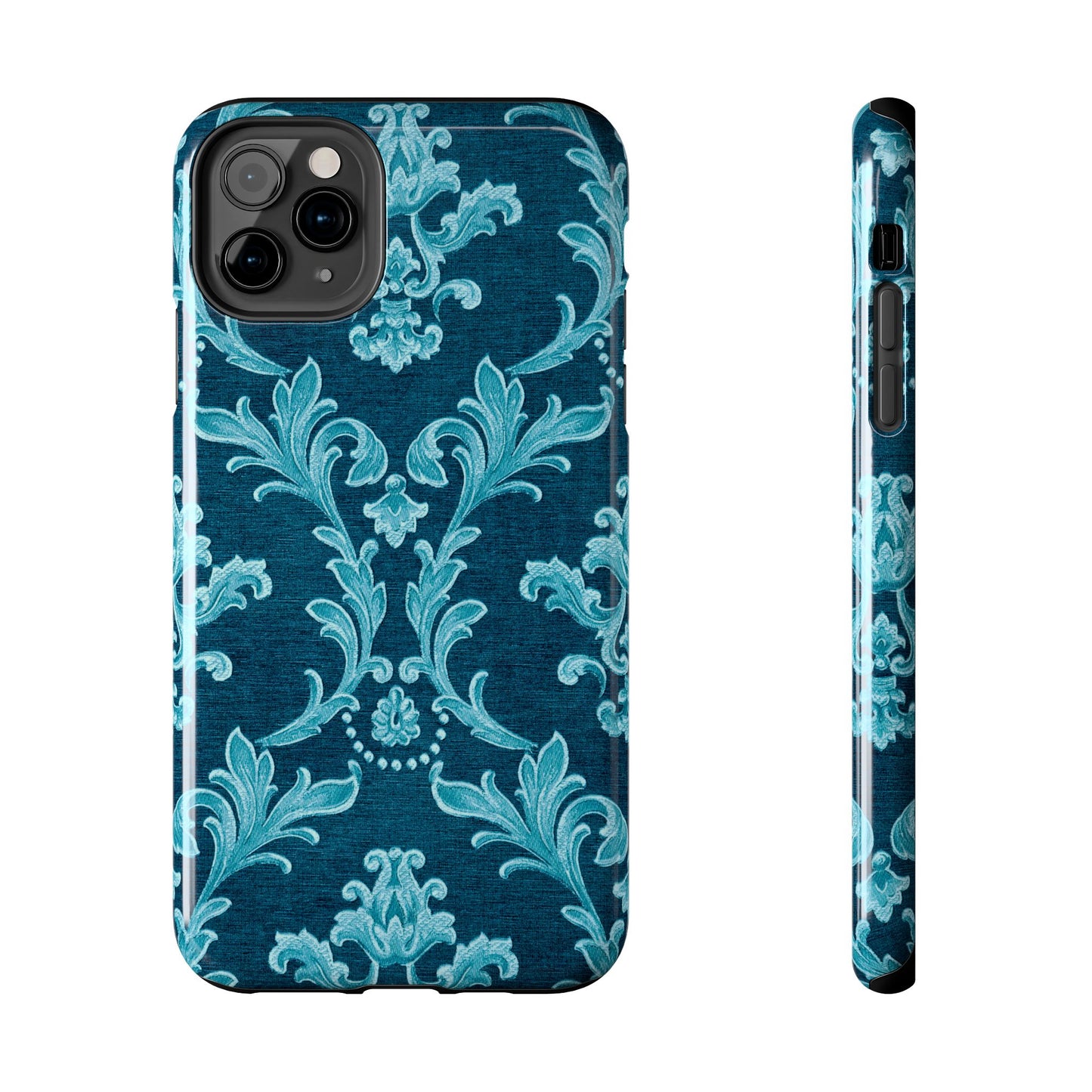 Elegant Floral Tough Phone Cases, Stylish Tech Accessories, Durable Protection, Unique Gift Idea, Trendy Phone Cover