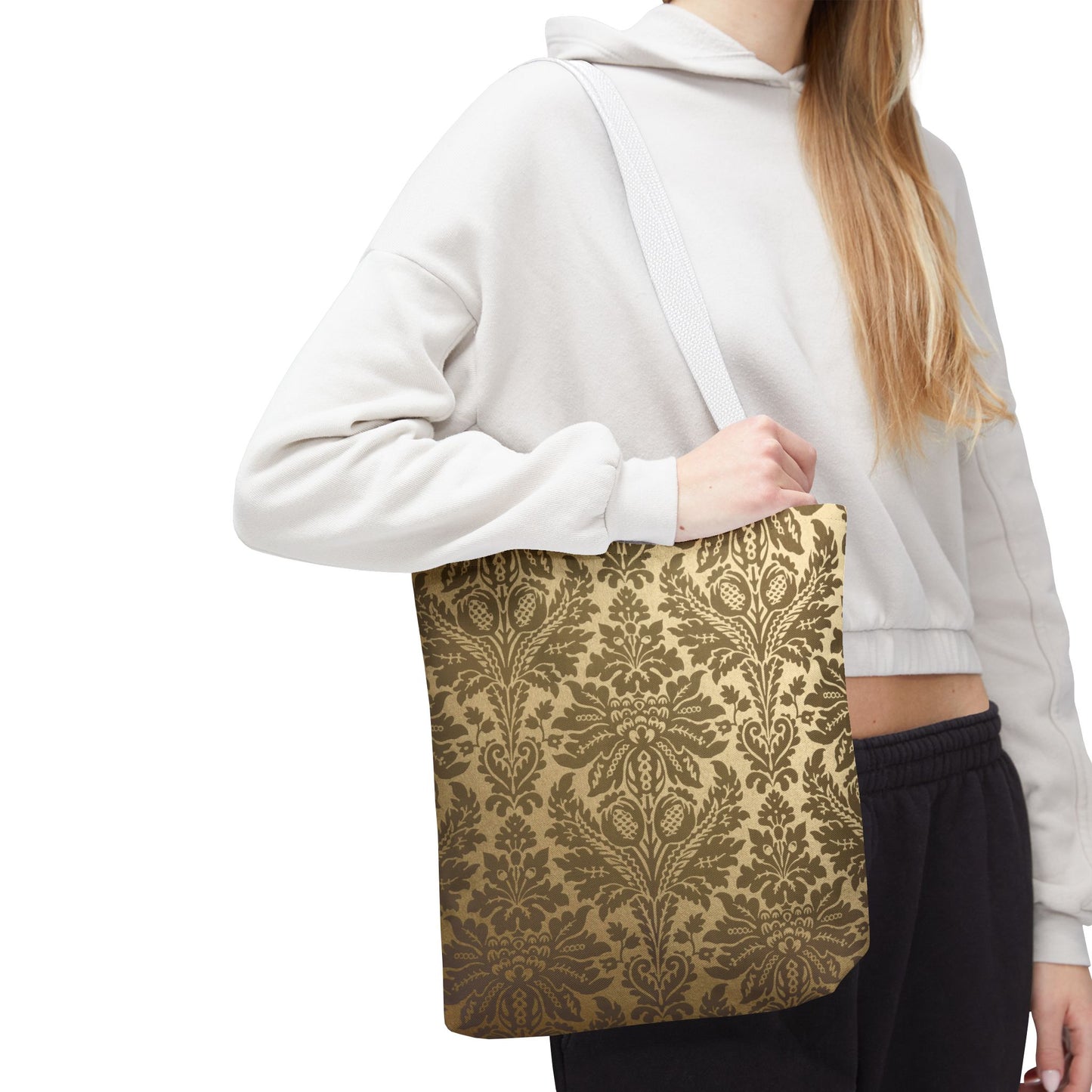 Elegant Patterned Tote Bag, Stylish Shopping Bag, Reusable Grocery Tote, Chic Handbag for Everyday Use, Perfect Gift for Any Occasion
