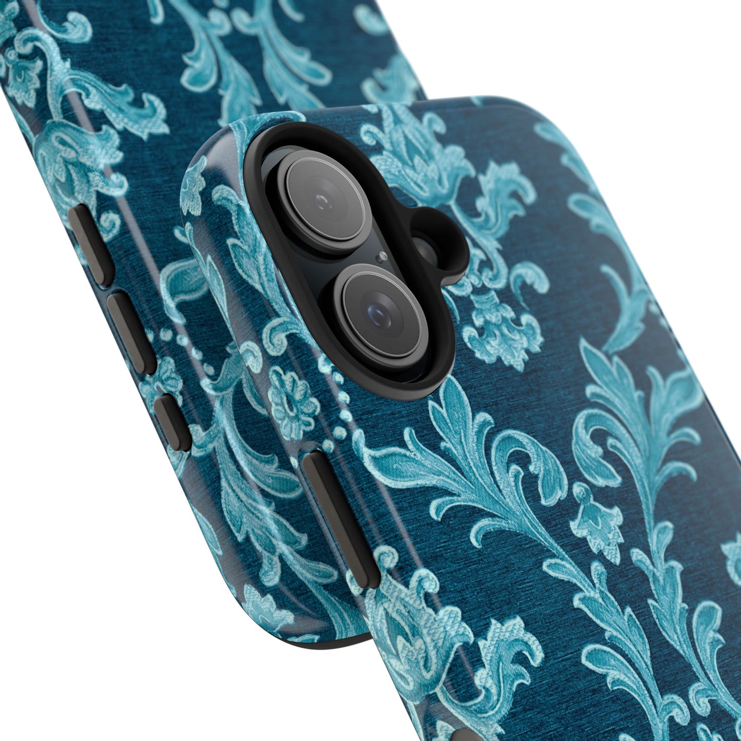 Elegant Floral Tough Phone Cases, Stylish Tech Accessories, Durable Protection, Unique Gift Idea, Trendy Phone Cover