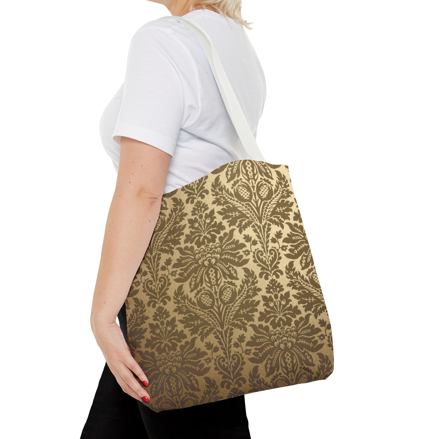 Elegant Patterned Tote Bag, Stylish Shopping Bag, Reusable Grocery Tote, Chic Handbag for Everyday Use, Perfect Gift for Any Occasion