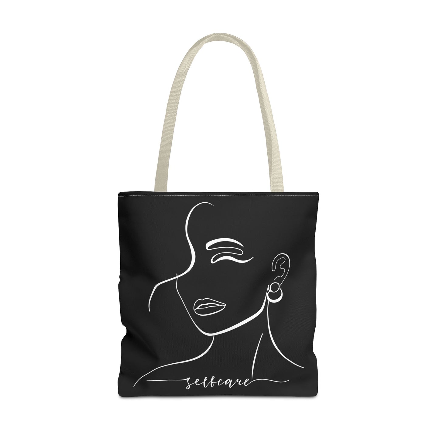 Stylish Self-Care Tote Bag, Minimalist Fashion Accessory, Gift for Her, Everyday Use, Self-Love Inspirational Bag