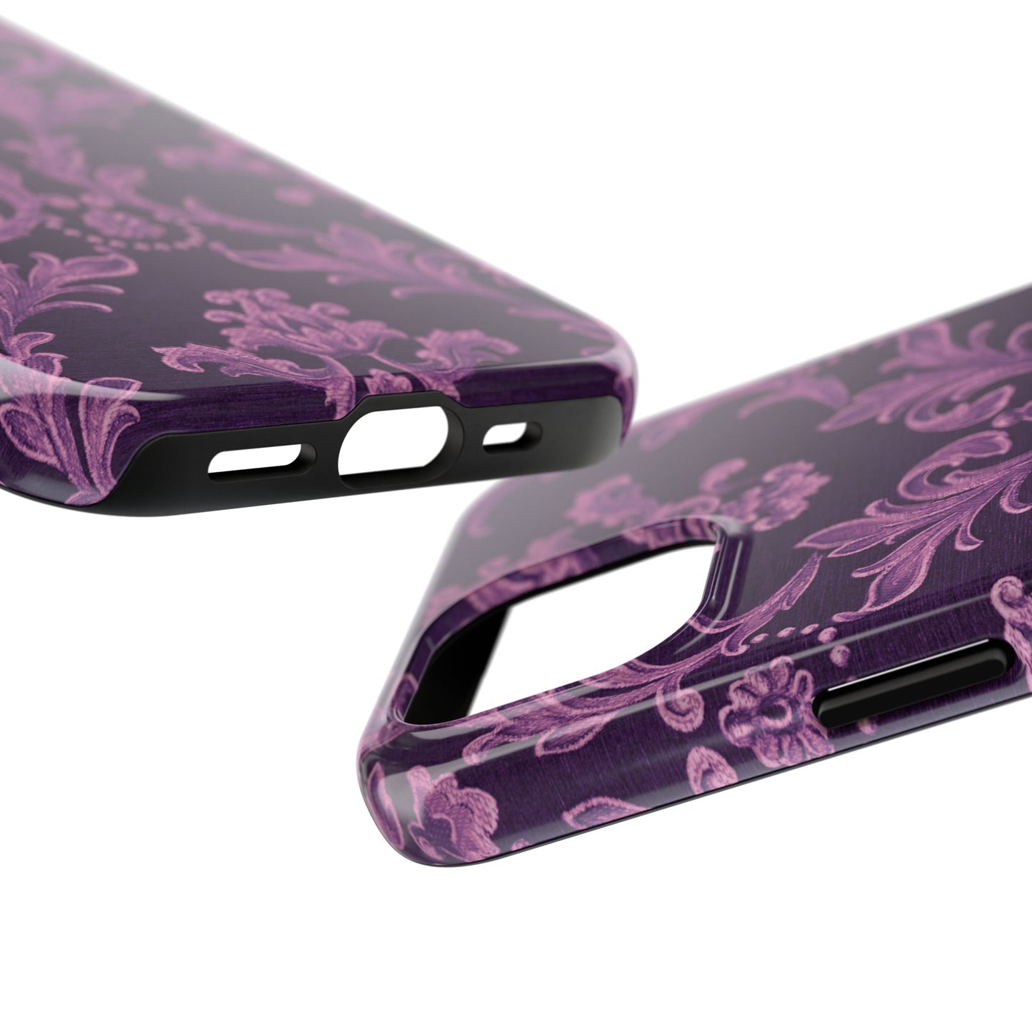 Elegant Floral Tough Phone Cases - Stylish Protection for Everyday Use, Ideal Gift for Tech Lovers, Birthday, Holiday, and Special Occasions