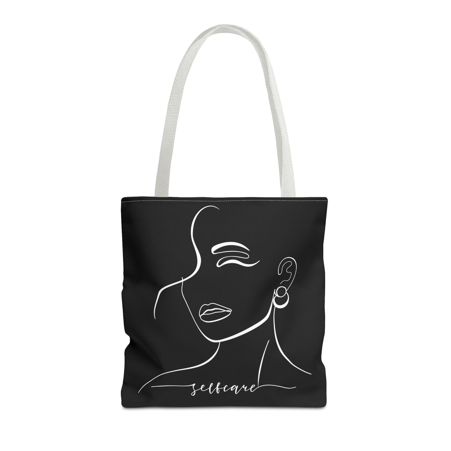 Stylish Self-Care Tote Bag, Minimalist Fashion Accessory, Gift for Her, Everyday Use, Self-Love Inspirational Bag