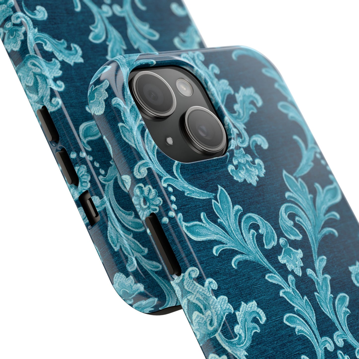 Elegant Floral Tough Phone Cases, Stylish Tech Accessories, Durable Protection, Unique Gift Idea, Trendy Phone Cover