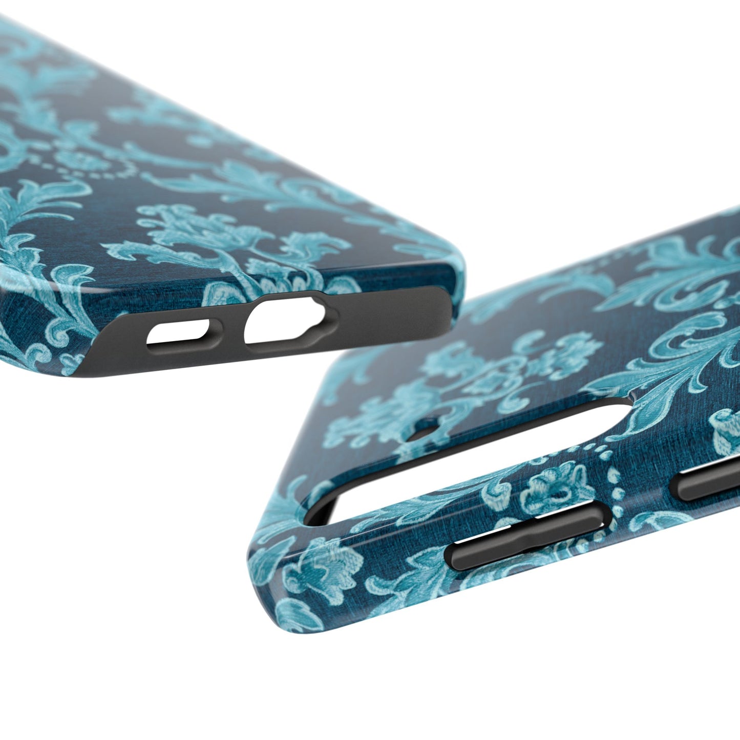 Elegant Floral Tough Phone Cases, Stylish Tech Accessories, Durable Protection, Unique Gift Idea, Trendy Phone Cover