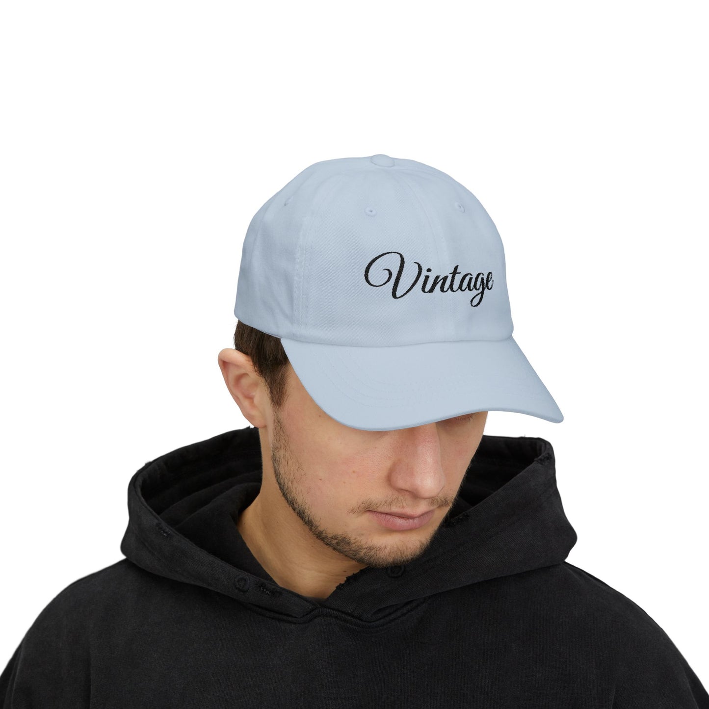 Vintage Dad Cap - Classic White Baseball Hat, Perfect Gift for Father's Day, Casual Wear, Unisex Style, Trendy Accessory