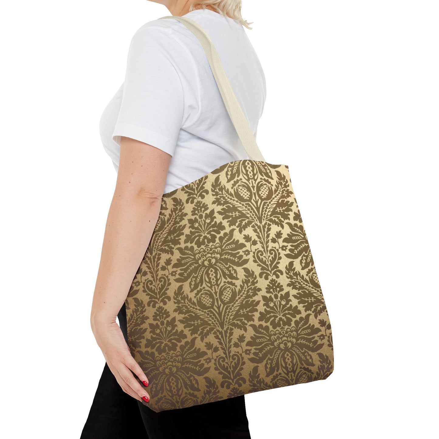 Elegant Patterned Tote Bag, Stylish Shopping Bag, Reusable Grocery Tote, Chic Handbag for Everyday Use, Perfect Gift for Any Occasion