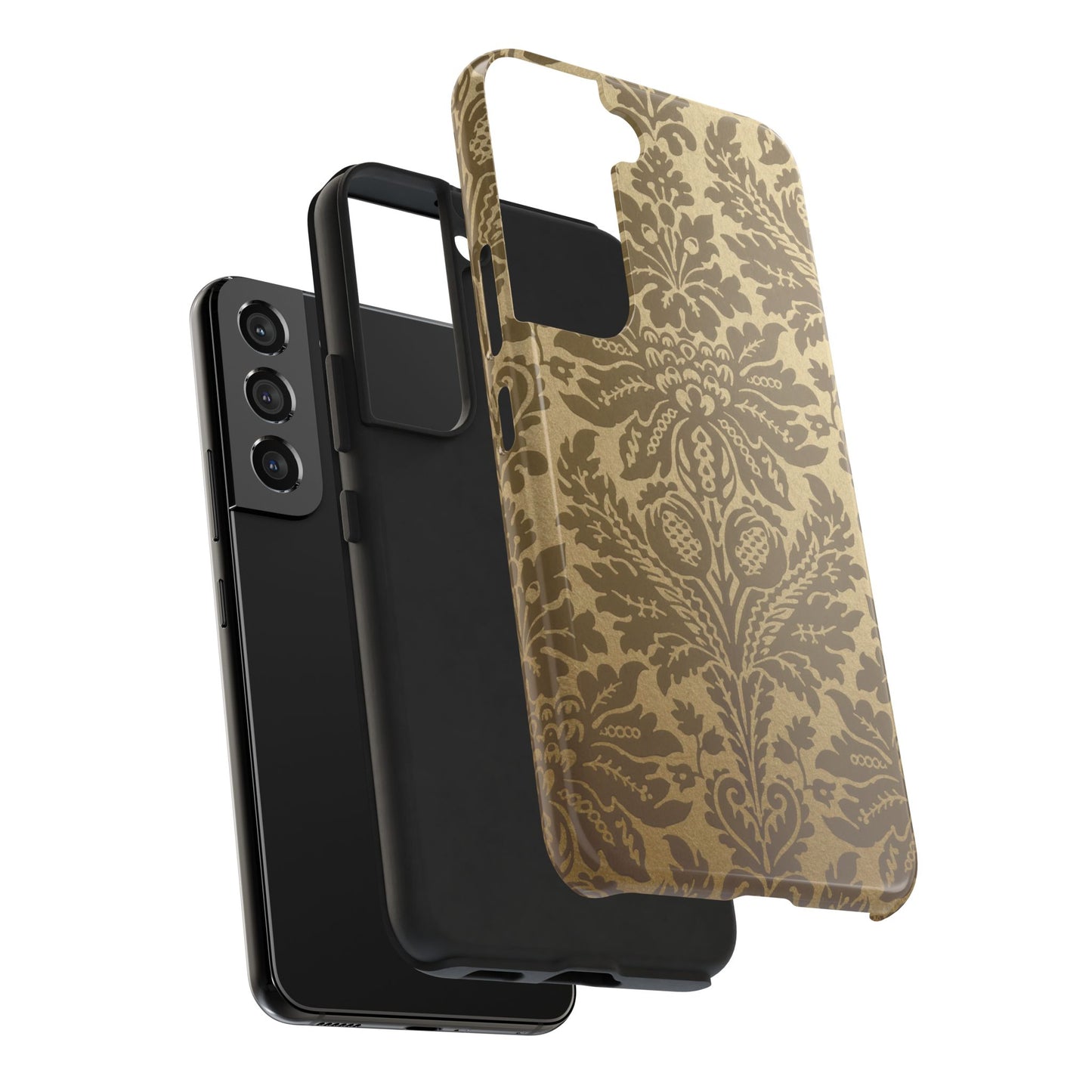 Elegant Floral Tough Phone Cases, Stylish Protective Covers, Gift for Her, Birthday, Anniversary, Luxe Design, Phone Accessories