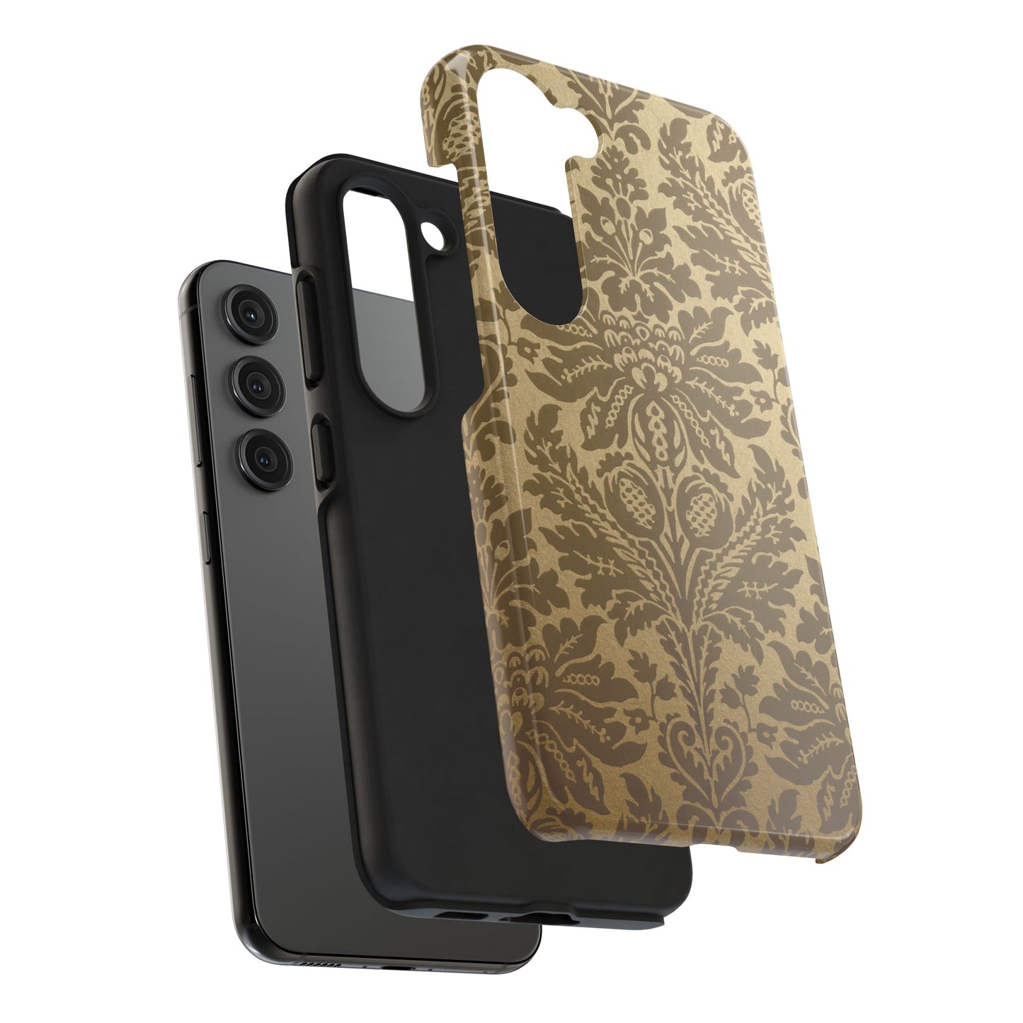 Elegant Floral Tough Phone Cases, Stylish Protective Covers, Gift for Her, Birthday, Anniversary, Luxe Design, Phone Accessories