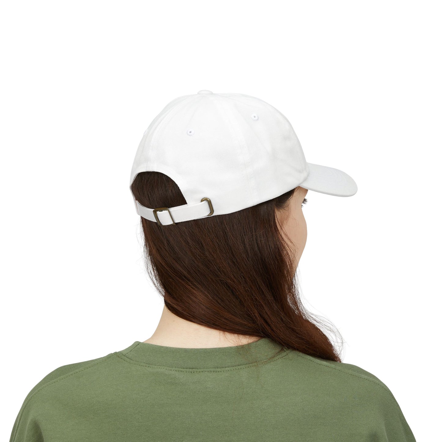 Vintage Dad Cap - Classic White Baseball Hat, Perfect Gift for Father's Day, Casual Wear, Unisex Style, Trendy Accessory