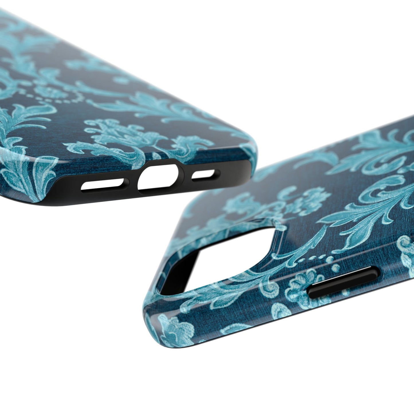Elegant Floral Tough Phone Cases, Stylish Tech Accessories, Durable Protection, Unique Gift Idea, Trendy Phone Cover