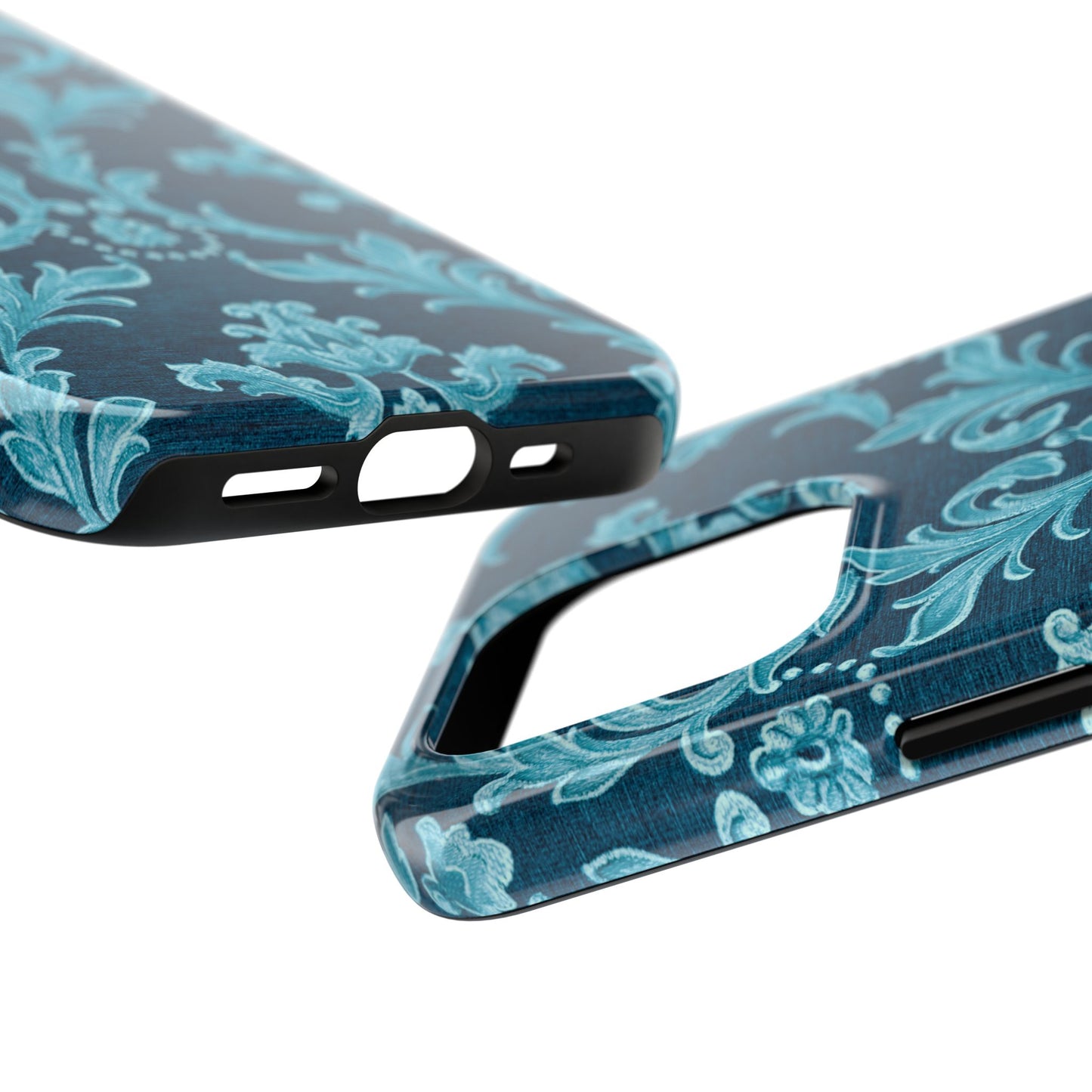 Elegant Floral Tough Phone Cases, Stylish Tech Accessories, Durable Protection, Unique Gift Idea, Trendy Phone Cover