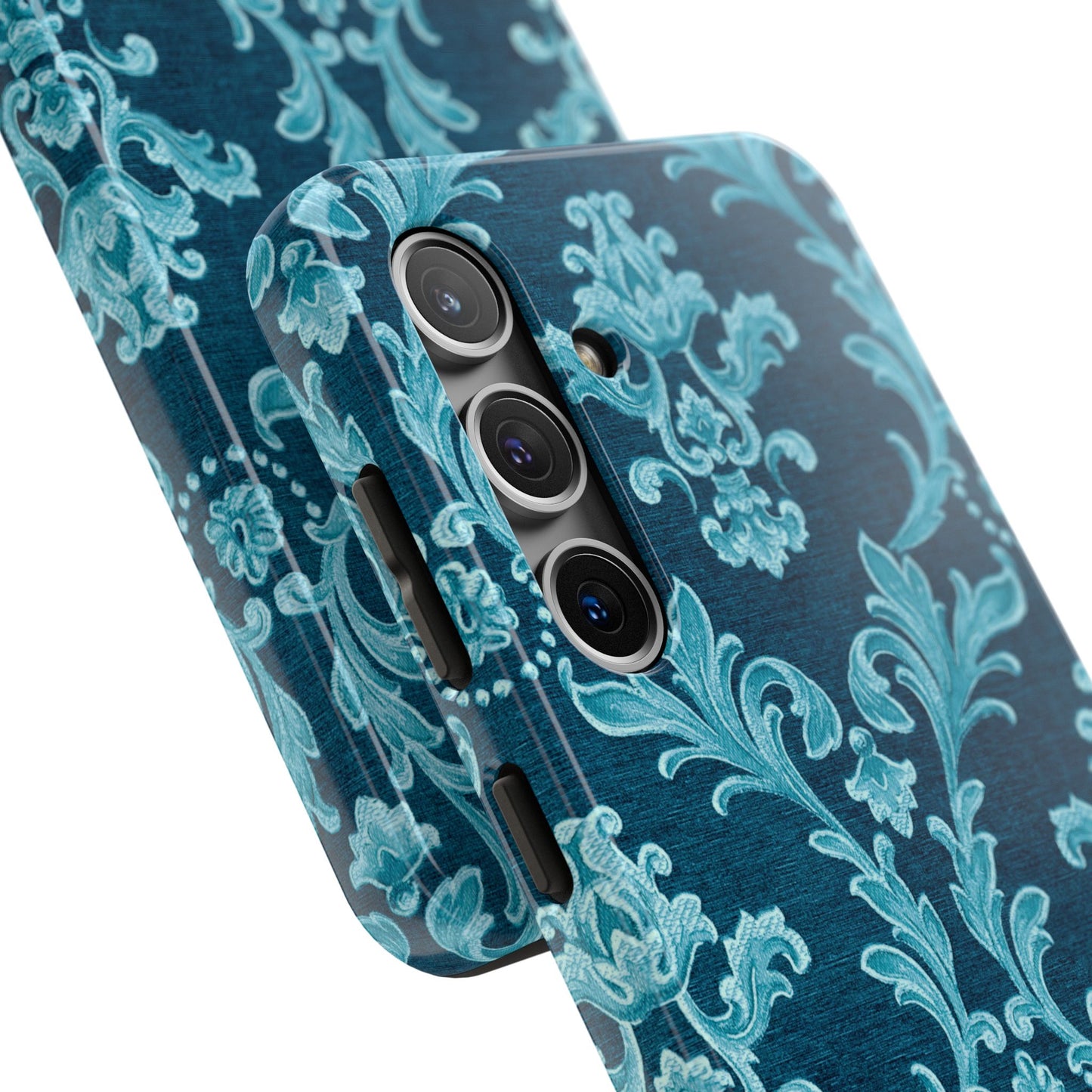 Elegant Floral Tough Phone Cases, Stylish Tech Accessories, Durable Protection, Unique Gift Idea, Trendy Phone Cover