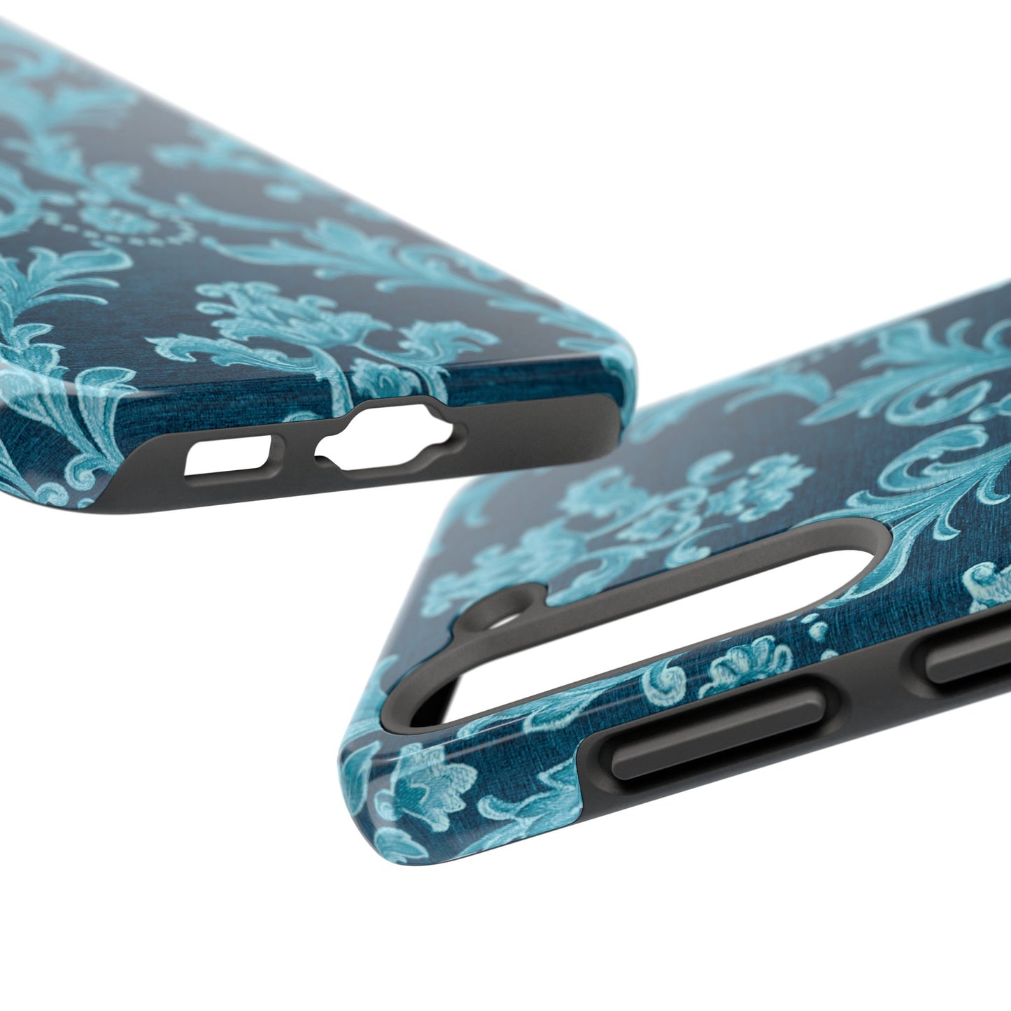 Elegant Floral Tough Phone Cases, Stylish Tech Accessories, Durable Protection, Unique Gift Idea, Trendy Phone Cover