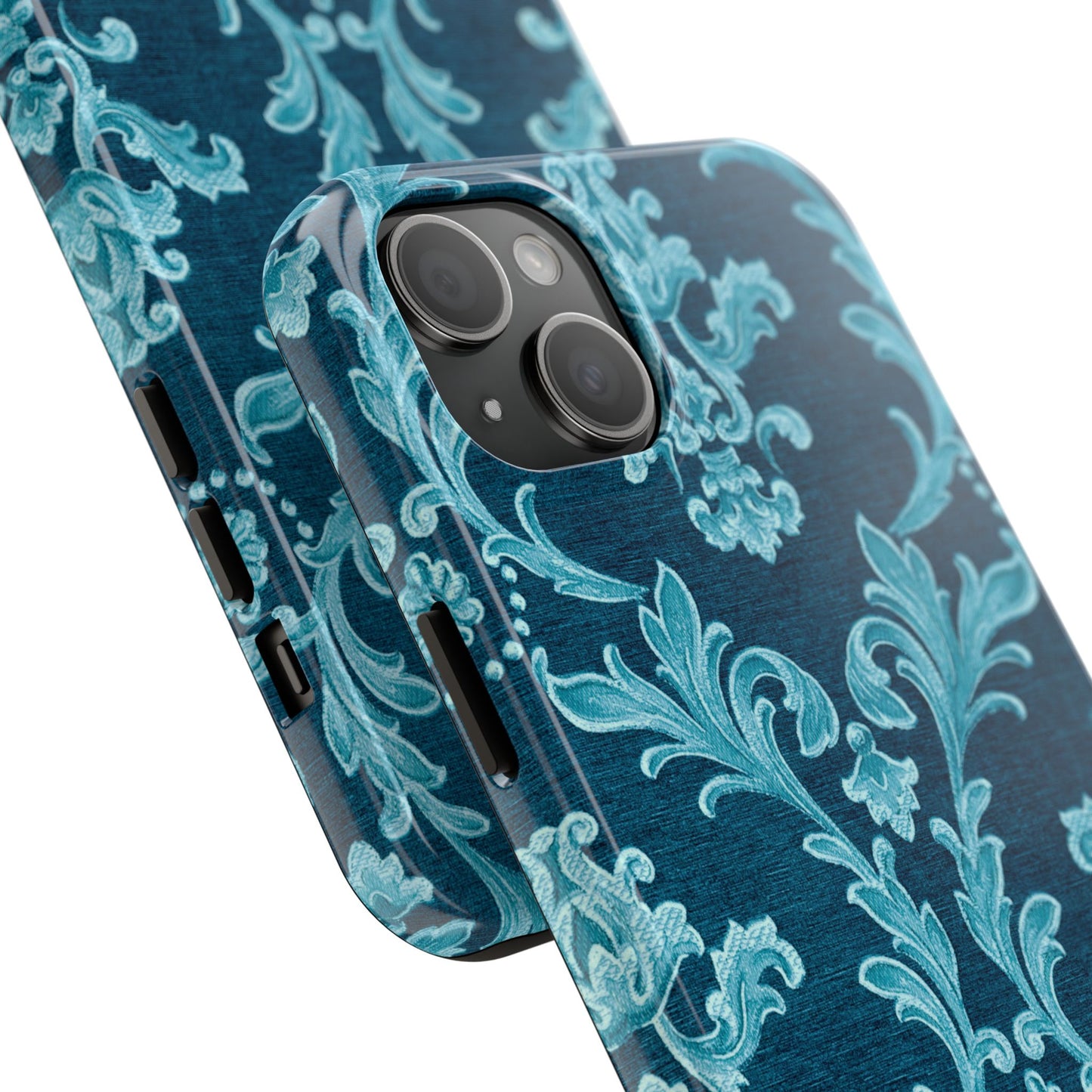 Elegant Floral Tough Phone Cases, Stylish Tech Accessories, Durable Protection, Unique Gift Idea, Trendy Phone Cover