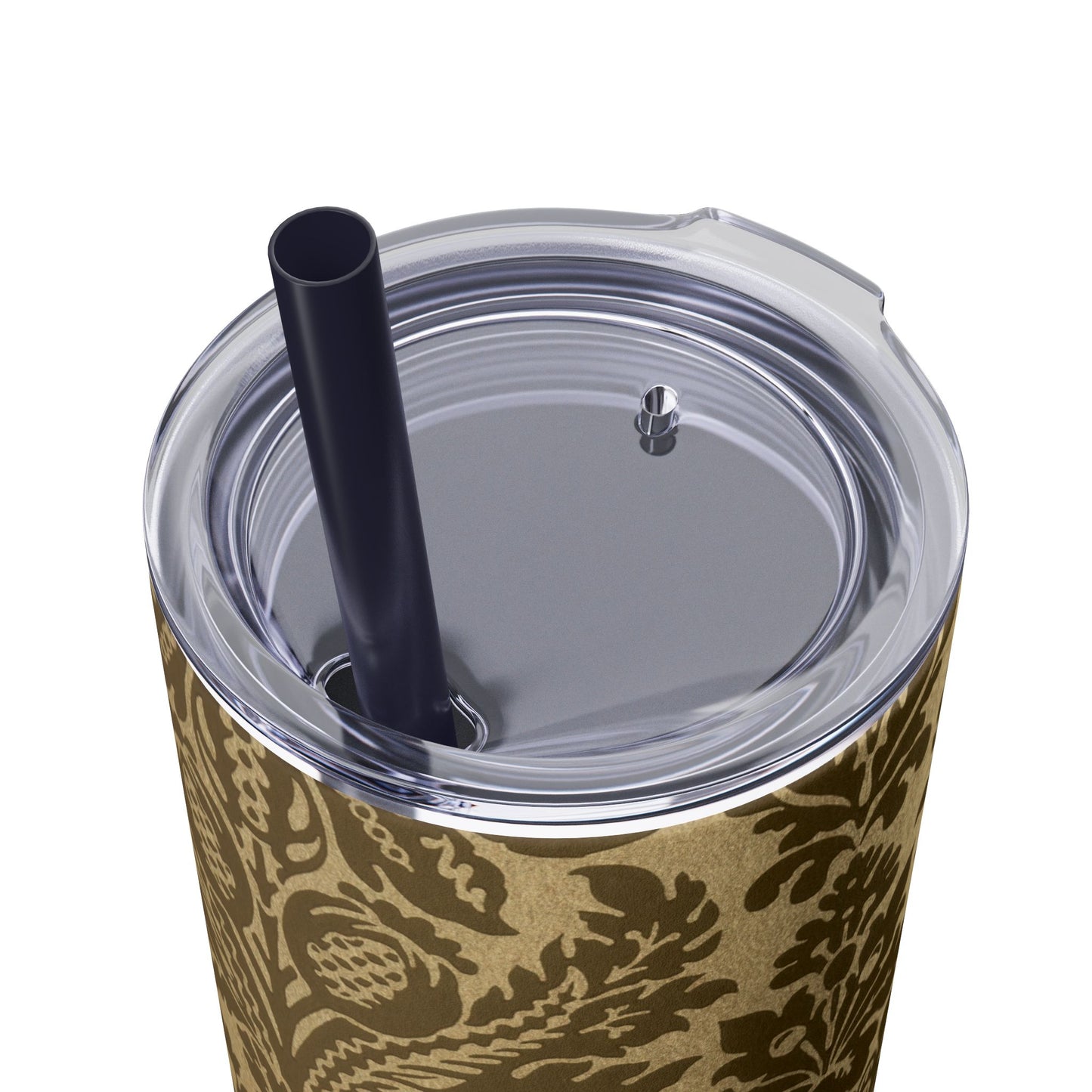 Elegant Vintage Skinny Tumbler with Straw, 20oz, Insulated Drinkware for Special Occasions, Home Office Accessory, Gift Idea, Travel [...]