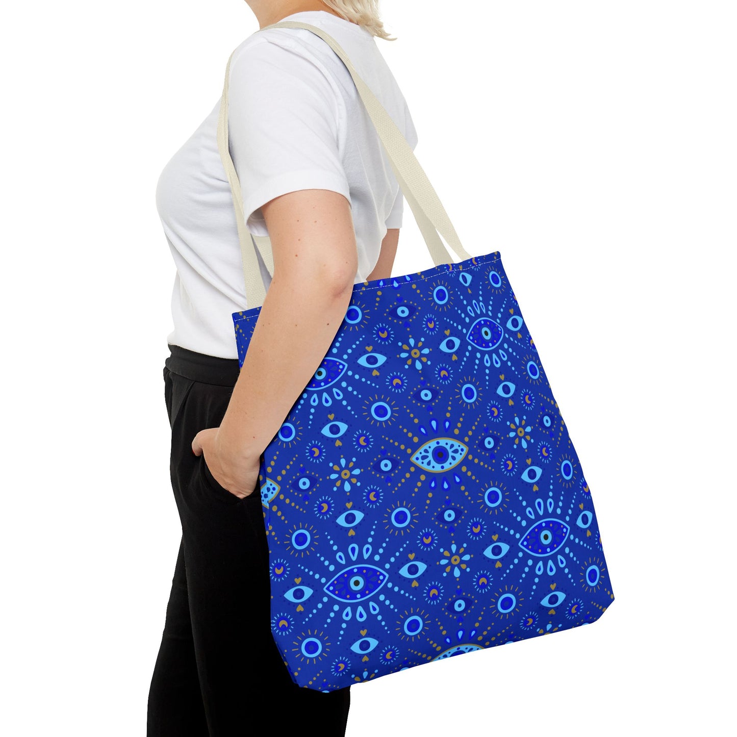 Eye-Catching Tote Bag, Stylish Reusable Shopping Bag, Unique Gift for Her, Bohemian Chic, Eco-Friendly Accessory