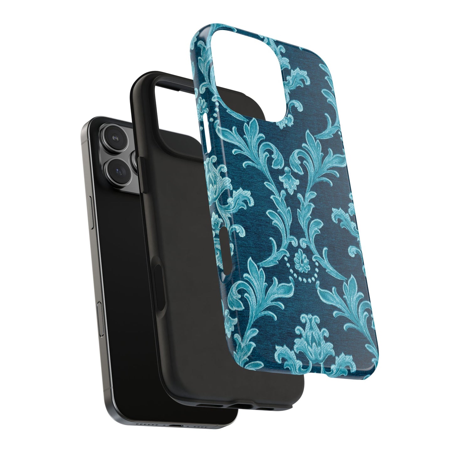 Elegant Floral Tough Phone Cases, Stylish Tech Accessories, Durable Protection, Unique Gift Idea, Trendy Phone Cover