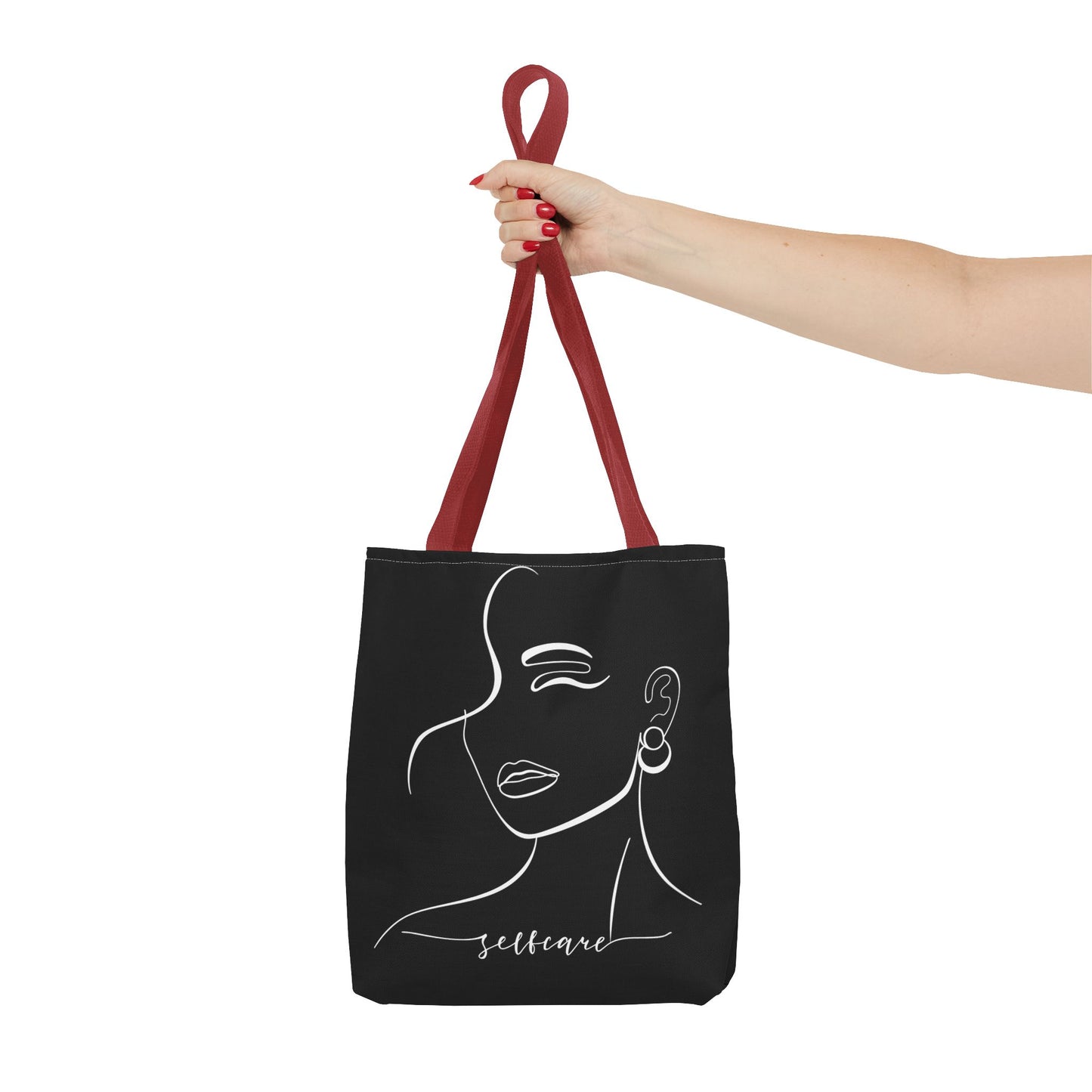 Stylish Self-Care Tote Bag, Minimalist Fashion Accessory, Gift for Her, Everyday Use, Self-Love Inspirational Bag